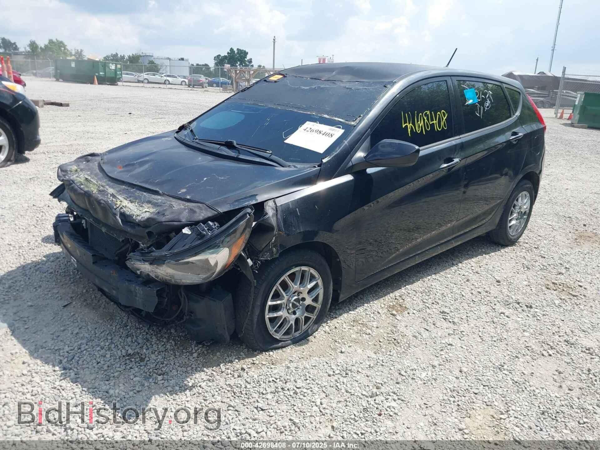 2014 HYUNDAI ACCENT - VIN: KMHCT5AE1EU165997 - Фото 2