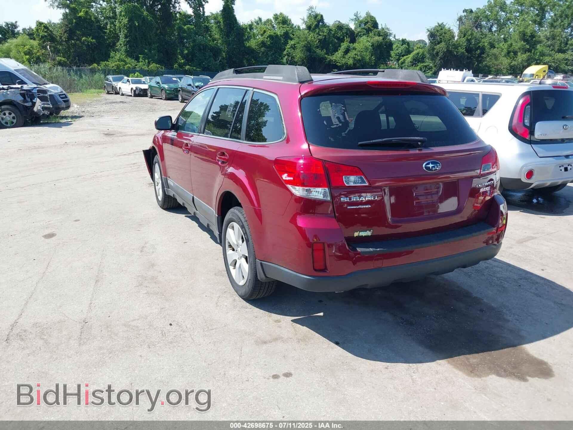 2011 SUBARU OUTBACK - VIN: 4S4BRBCC7B3321871 - Фото 3