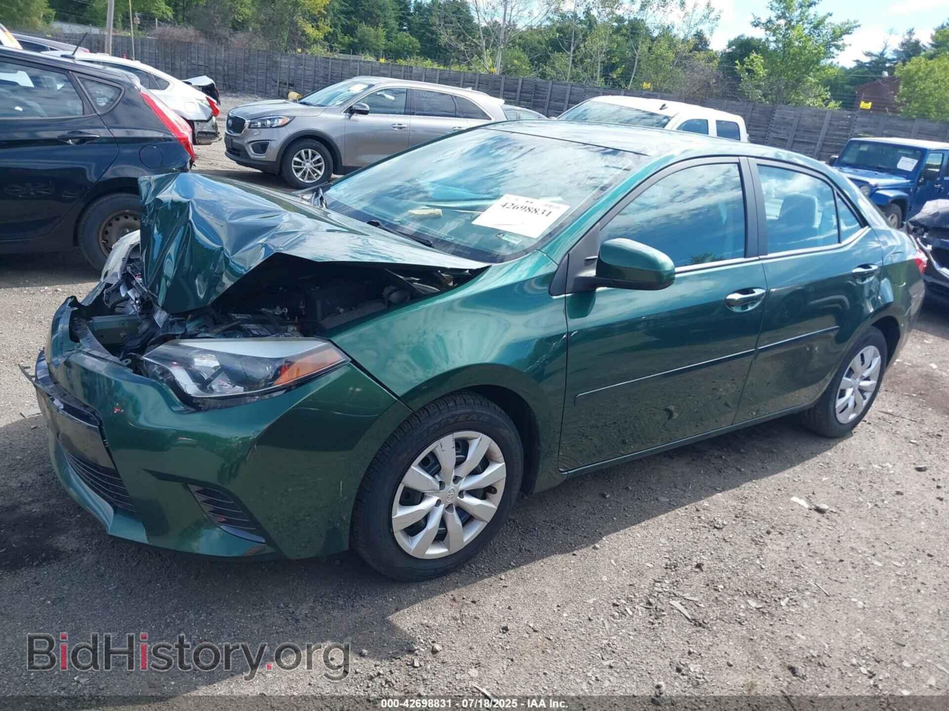 2015 TOYOTA COROLLA - VIN: 5YFBURHE4FP300348 - Фото 2