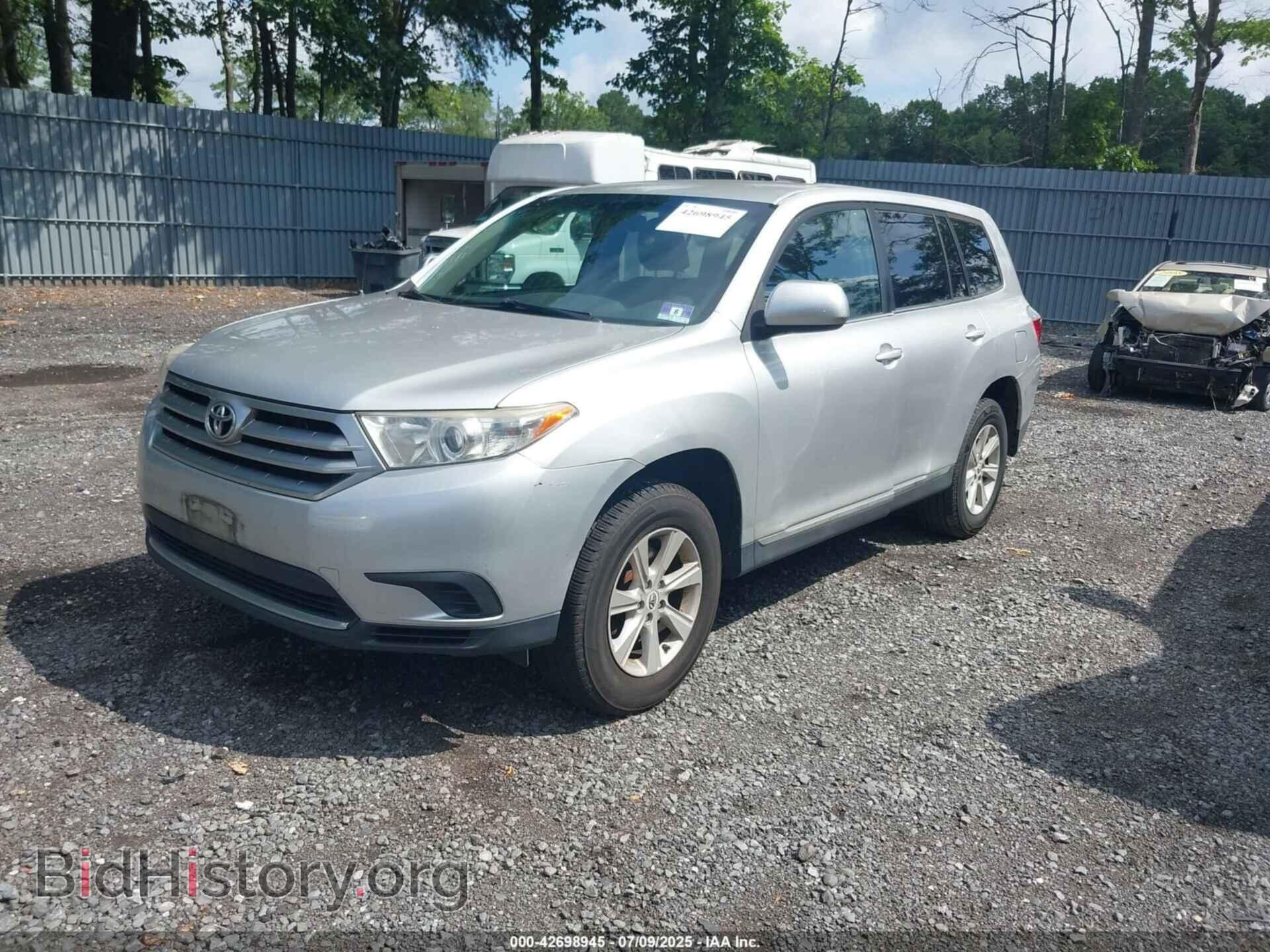 2012 TOYOTA HIGHLANDER - VIN: 5TDBK3EH8CS140401 - Фото 2