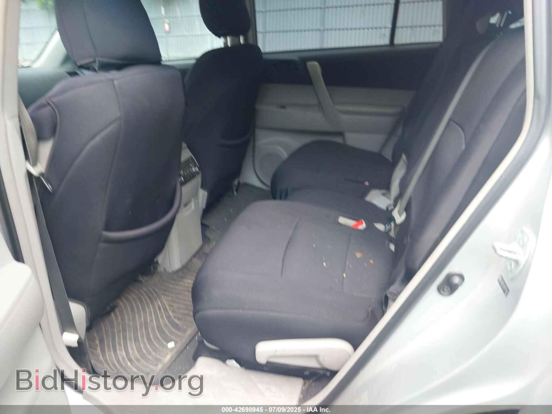2012 TOYOTA HIGHLANDER - VIN: 5TDBK3EH8CS140401 - Фото 8
