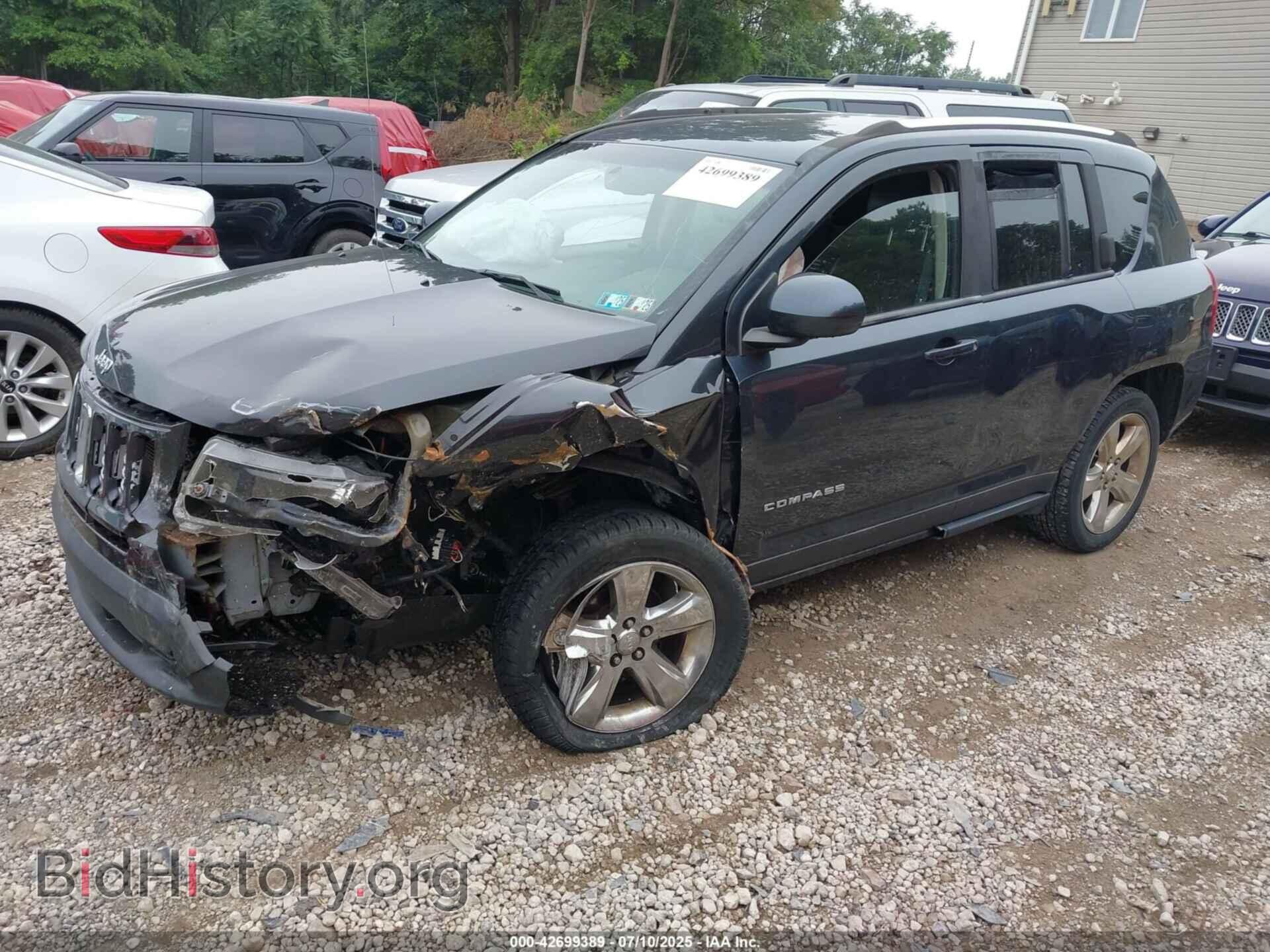 2014 JEEP COMPASS - VIN: 1C4NJDEB5ED731091 - Фото 2