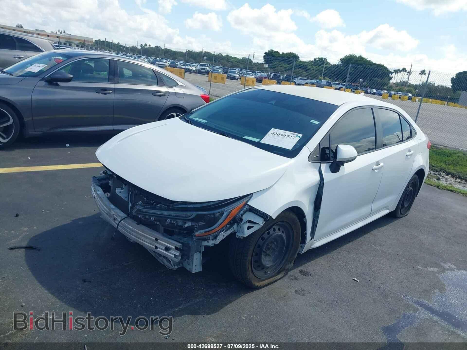 2020 TOYOTA COROLLA - VIN: JTDEPRAE4LJ072690 - Фото 2