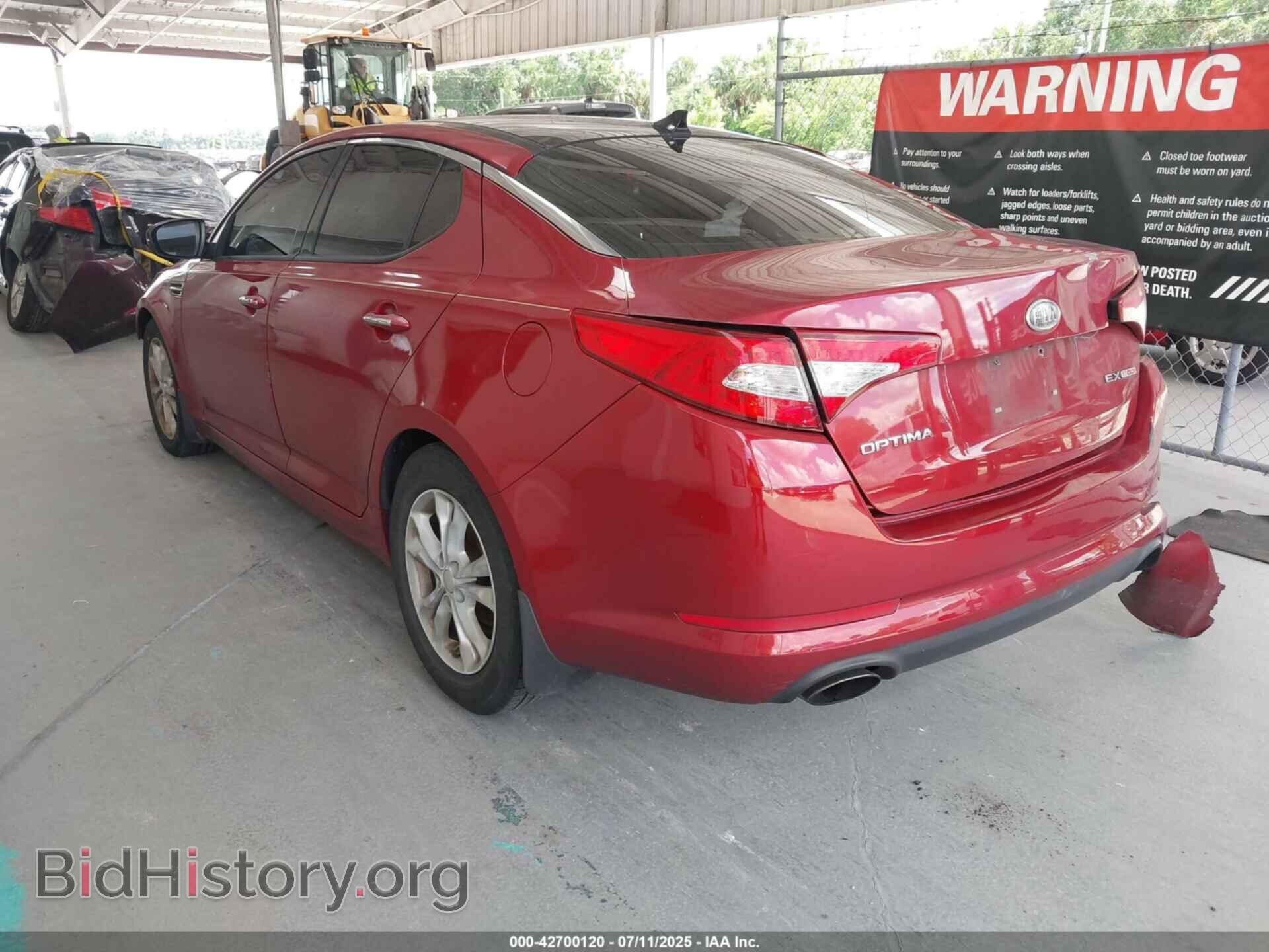 2012 KIA OPTIMA - VIN: 5XXGN4A64CG014206 - Фото 3