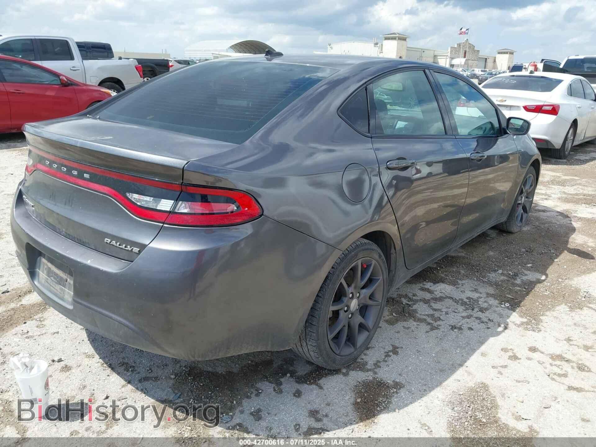 2016 DODGE DART - VIN: 1C3CDFFA8GD822475 - Фото 4