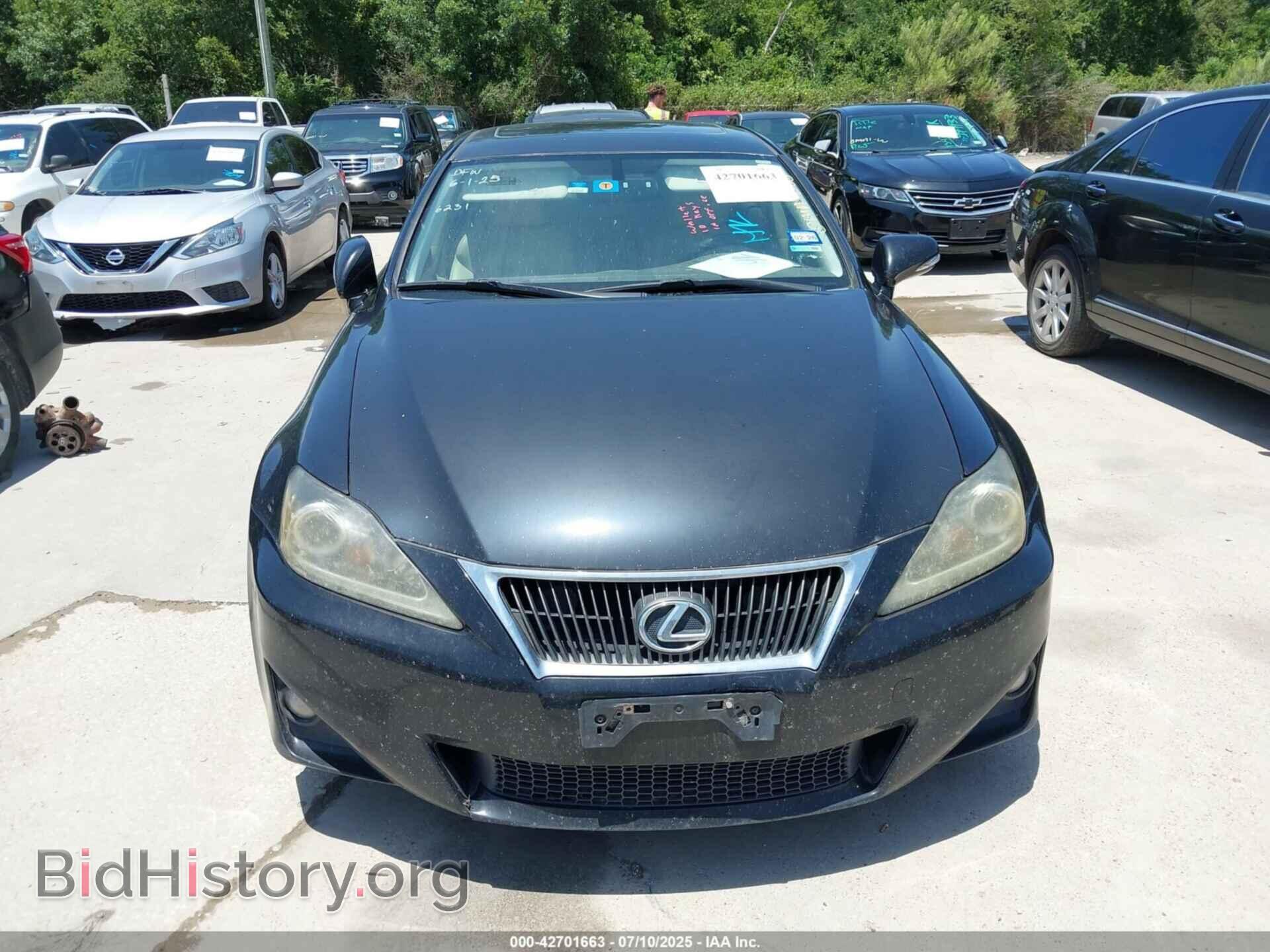 2012 LEXUS IS 250 - VIN: JTHBF5C23C5166231 - Photo 12