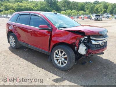 2013 Ford EDGE Limited, red — VIN 2FMDK4KC0DBB14946, IAAI