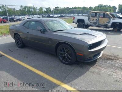 2019 Dodge CHALLENGER SXT, gray — VIN 2C3CDZAG8KH735653, IAAI
