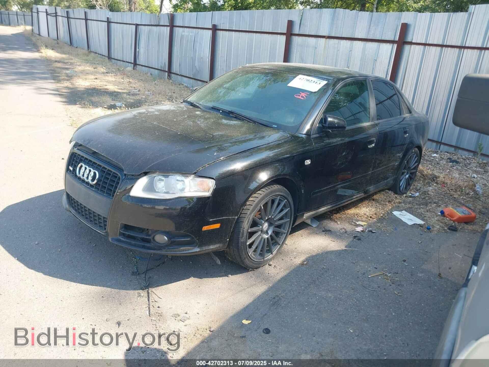 2008 AUDI A4 - VIN: WAUBF78E58A168932 - Фото 2