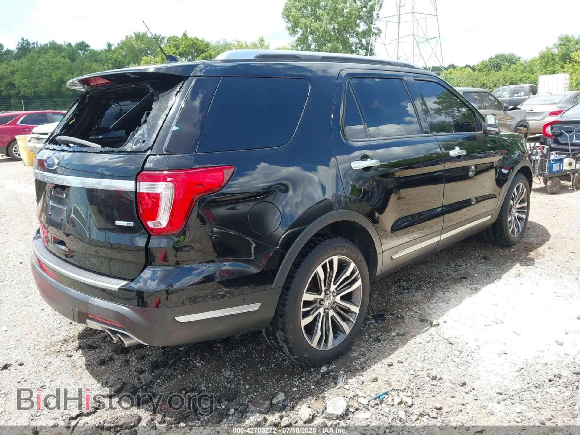 2018 FORD EXPLORER - VIN: 1FM5K8HT7JGB76609 - Фото 4