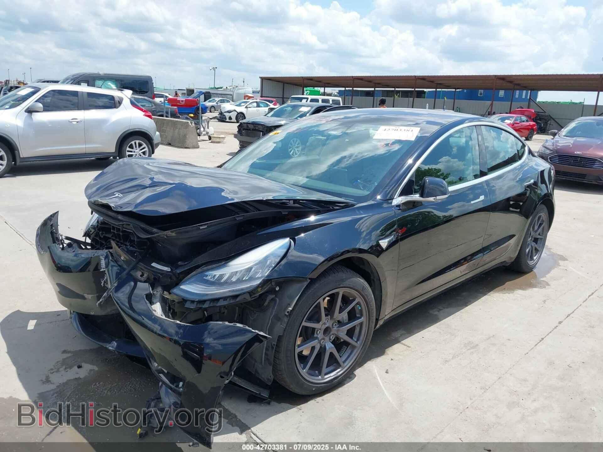 2019 TESLA MODEL 3 - VIN: 5YJ3E1EA2KF297153 - Фото 2