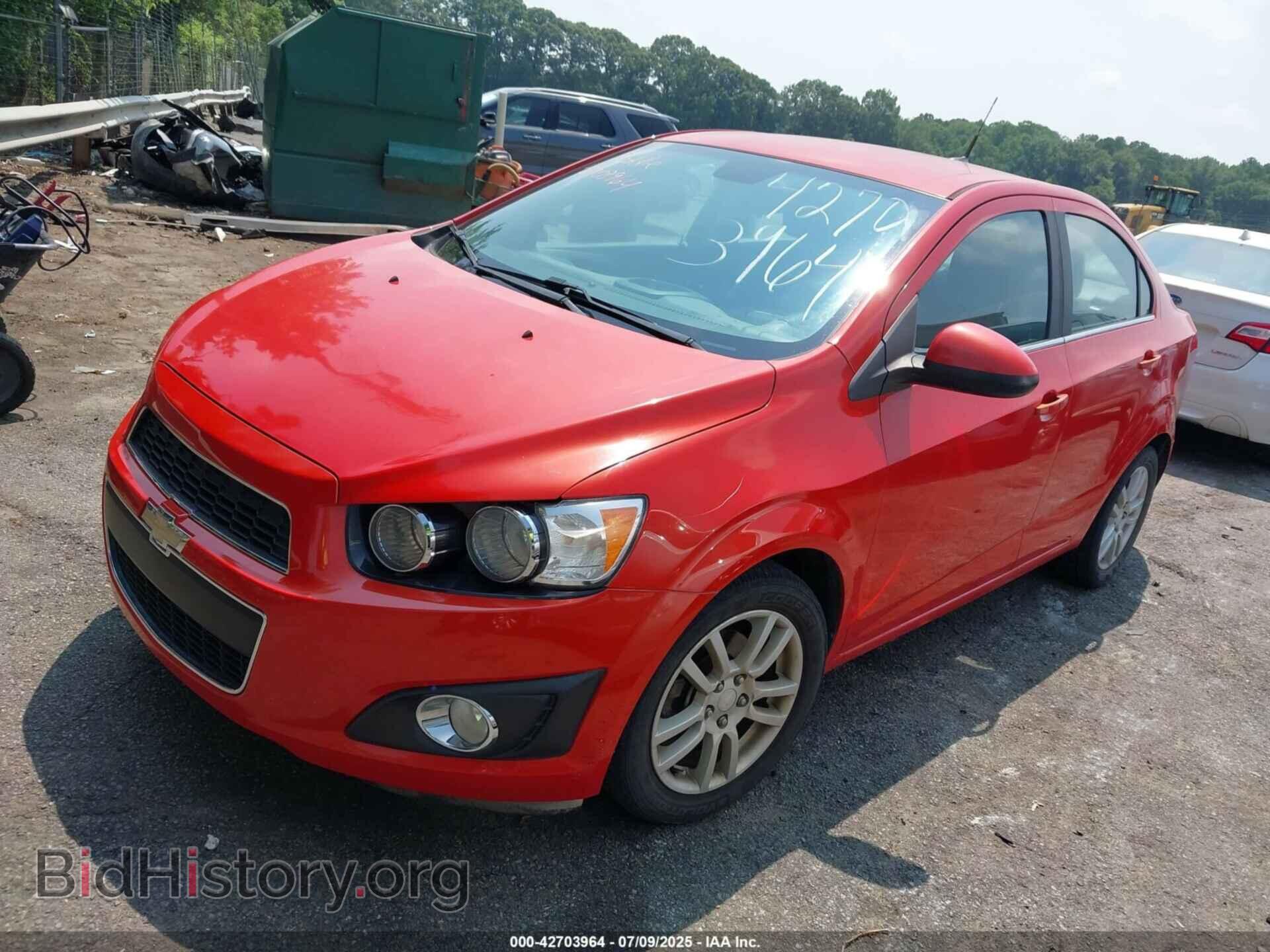 2013 CHEVROLET SONIC - VIN: 1G1JC5SH8D4118736 - Фото 2