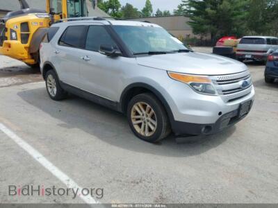 2014 Ford EXPLORER XLT, silver — VIN 1FM5K8D80EGA04168, IAAI