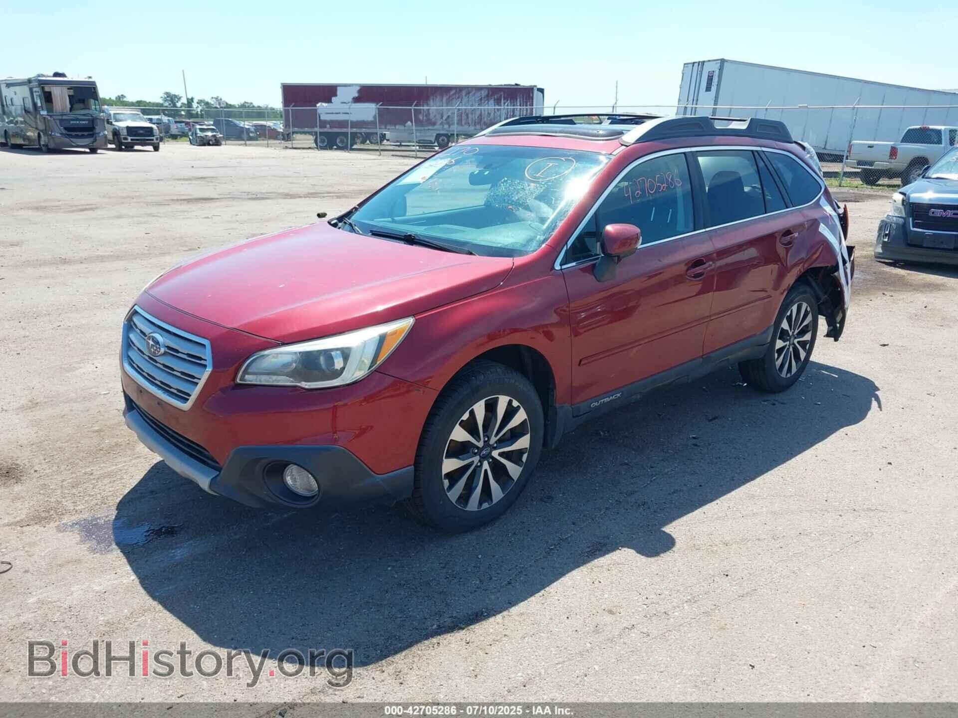2015 SUBARU OUTBACK - VIN: 4S4BSANC5F3235119 - Фото 2