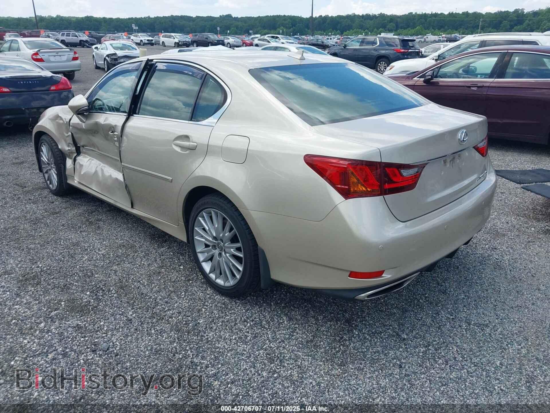 2013 LEXUS GS 350 - VIN: JTHCE1BL6D5015976 - Фото 3