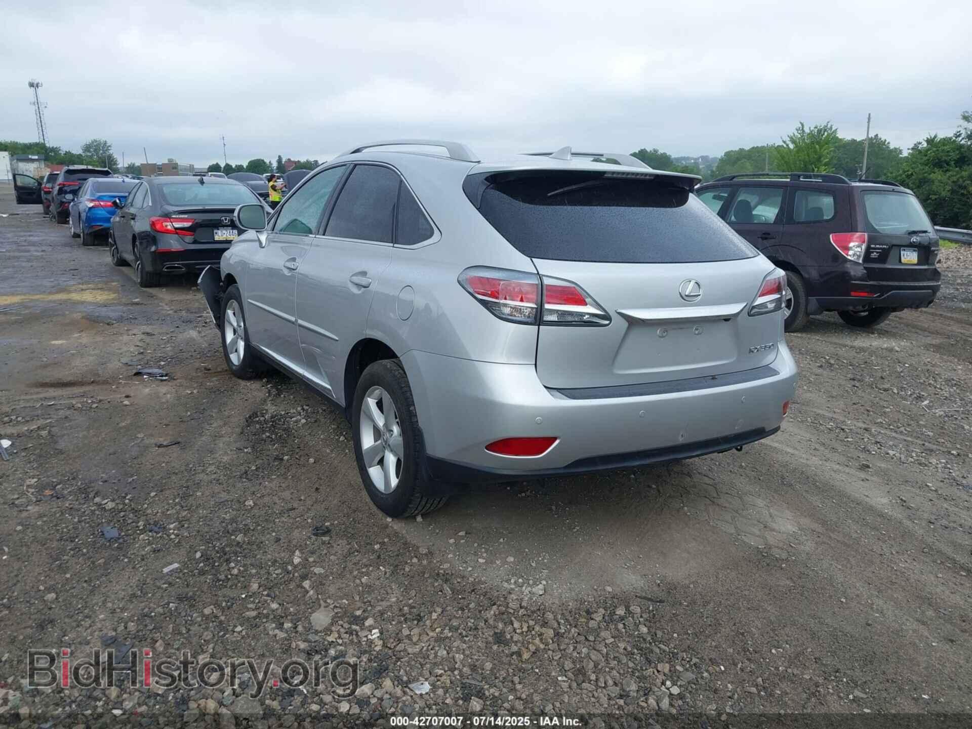 2015 LEXUS RX 350 - VIN: 2T2BK1BA4FC327221 - Фото 3