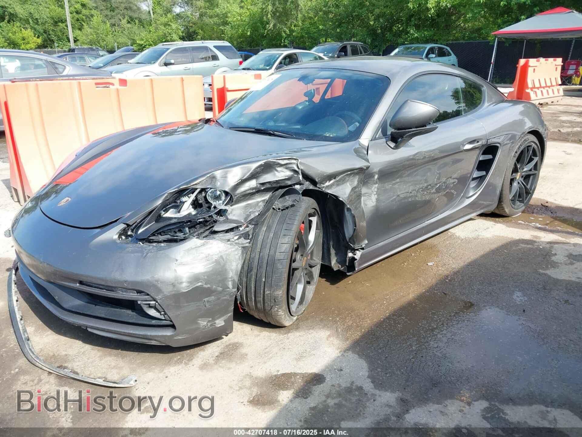 2018 PORSCHE 718 CAYMAN - VIN: WP0AB2A80JS278434 - Фото 2