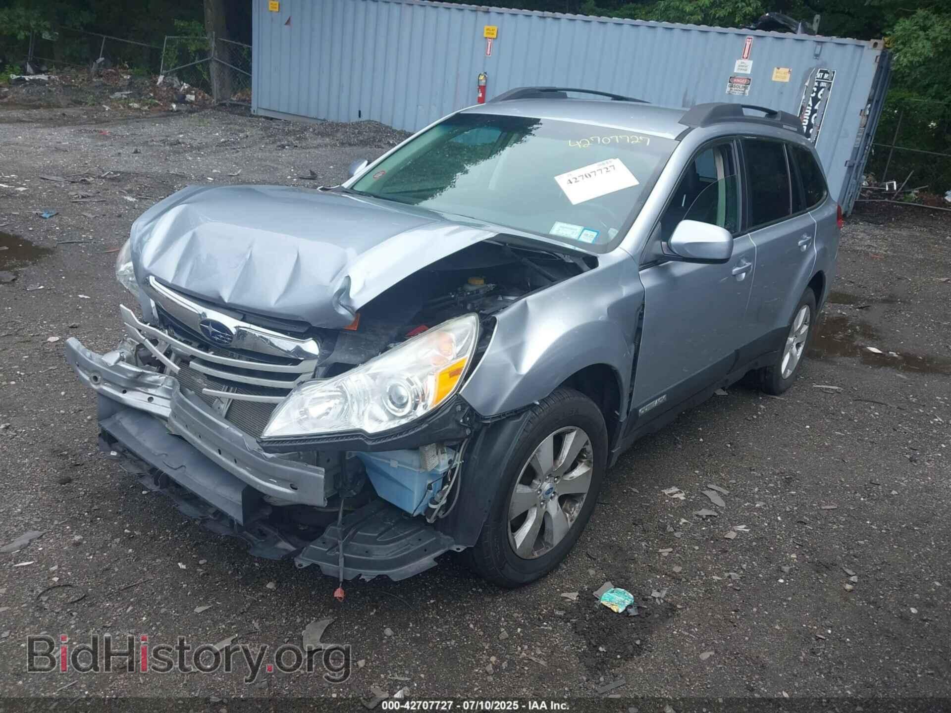 2012 SUBARU OUTBACK - VIN: 4S4BRDJCXC2202427 - Фото 2