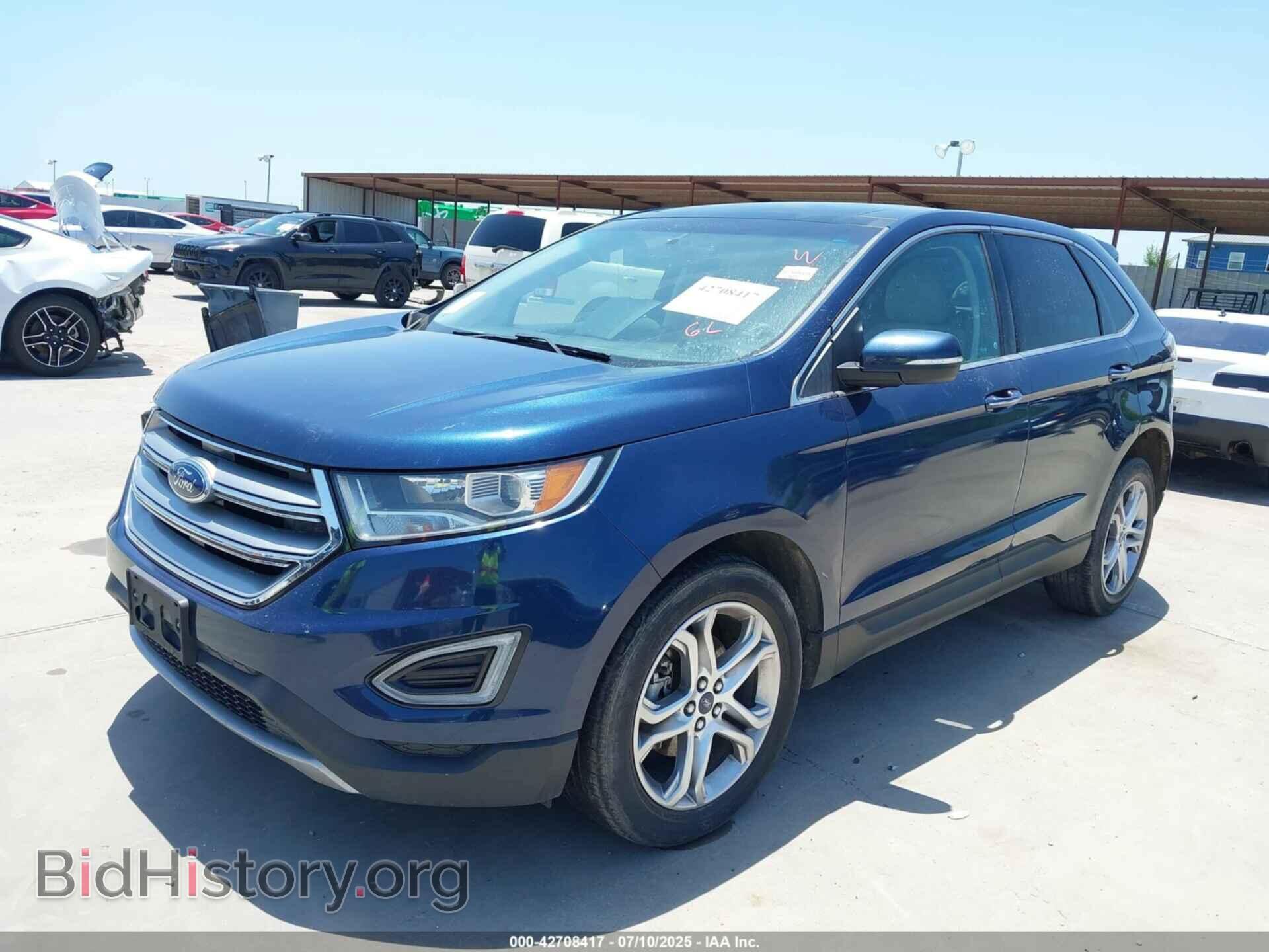 2017 FORD EDGE - VIN: 2FMPK3K93HBB20502 - Фото 2
