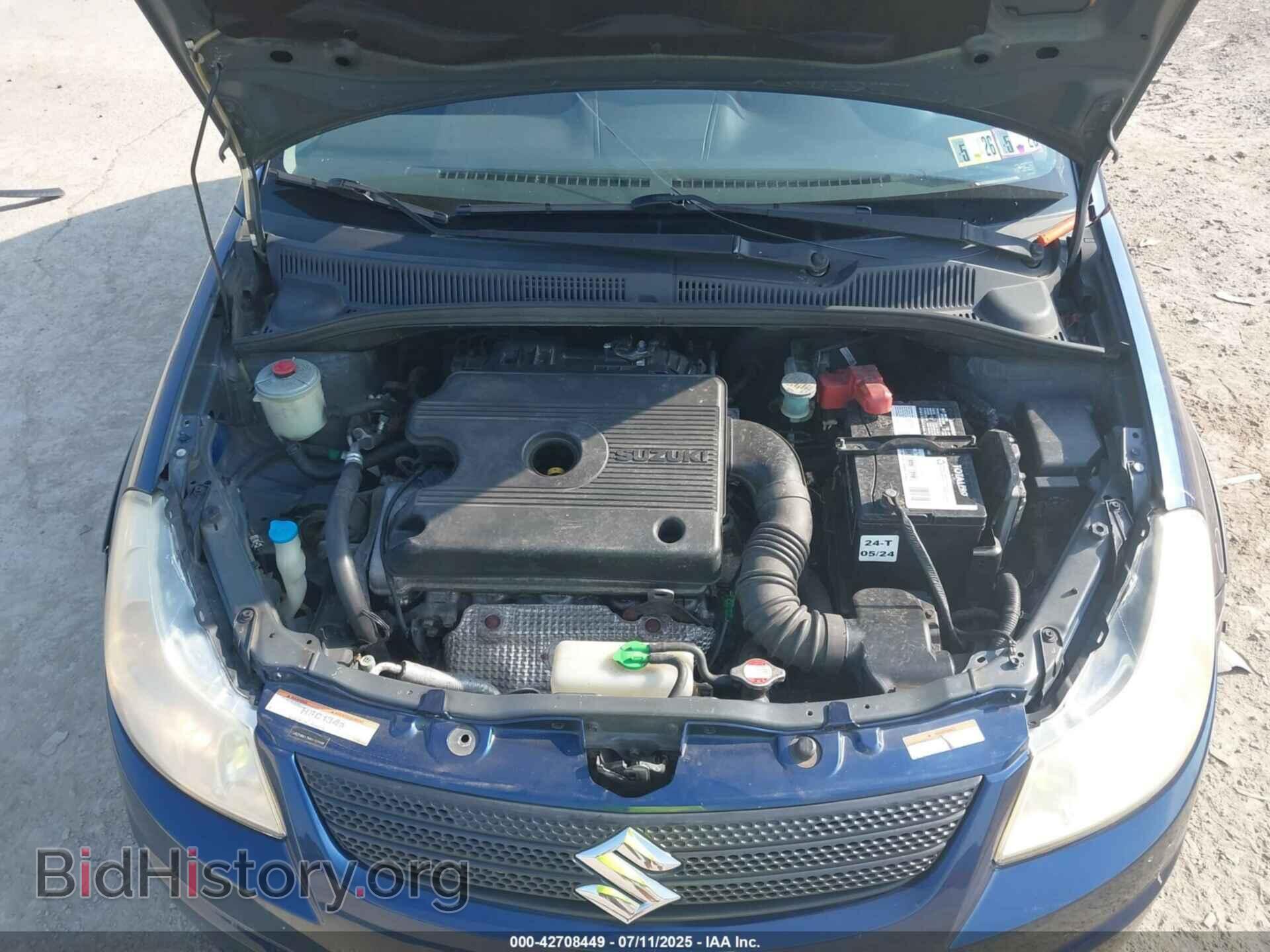 2008 SUZUKI SX4 - VIN: JS2YB417X85103446 - Фото 10