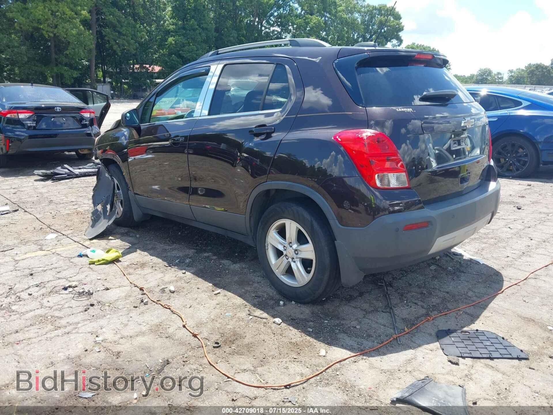 2015 CHEVROLET TRAX - VIN: KL7CJLSB5FB262858 - Фото 3