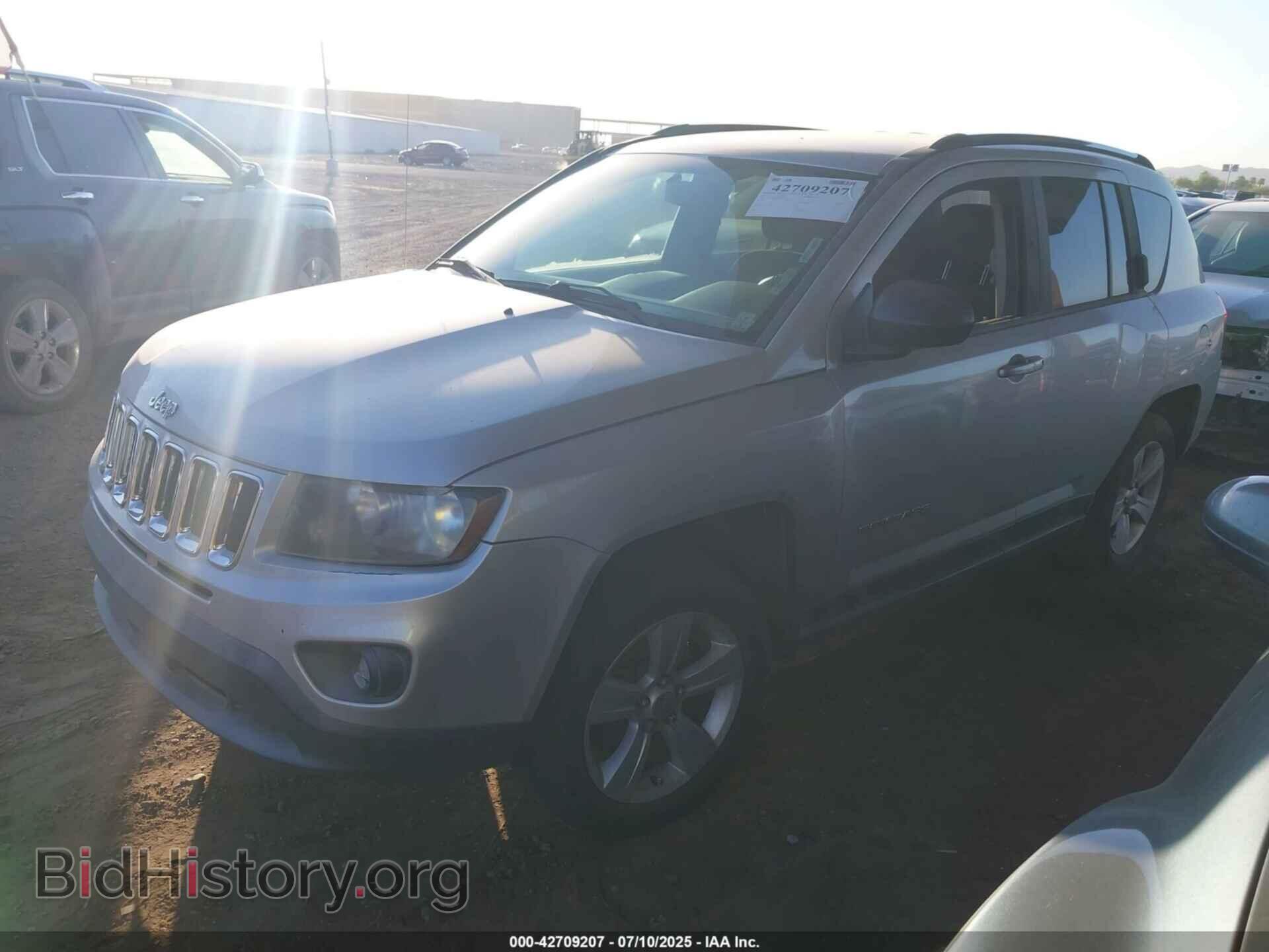 2014 JEEP COMPASS - VIN: 1C4NJCBB4ED508202 - Фото 2
