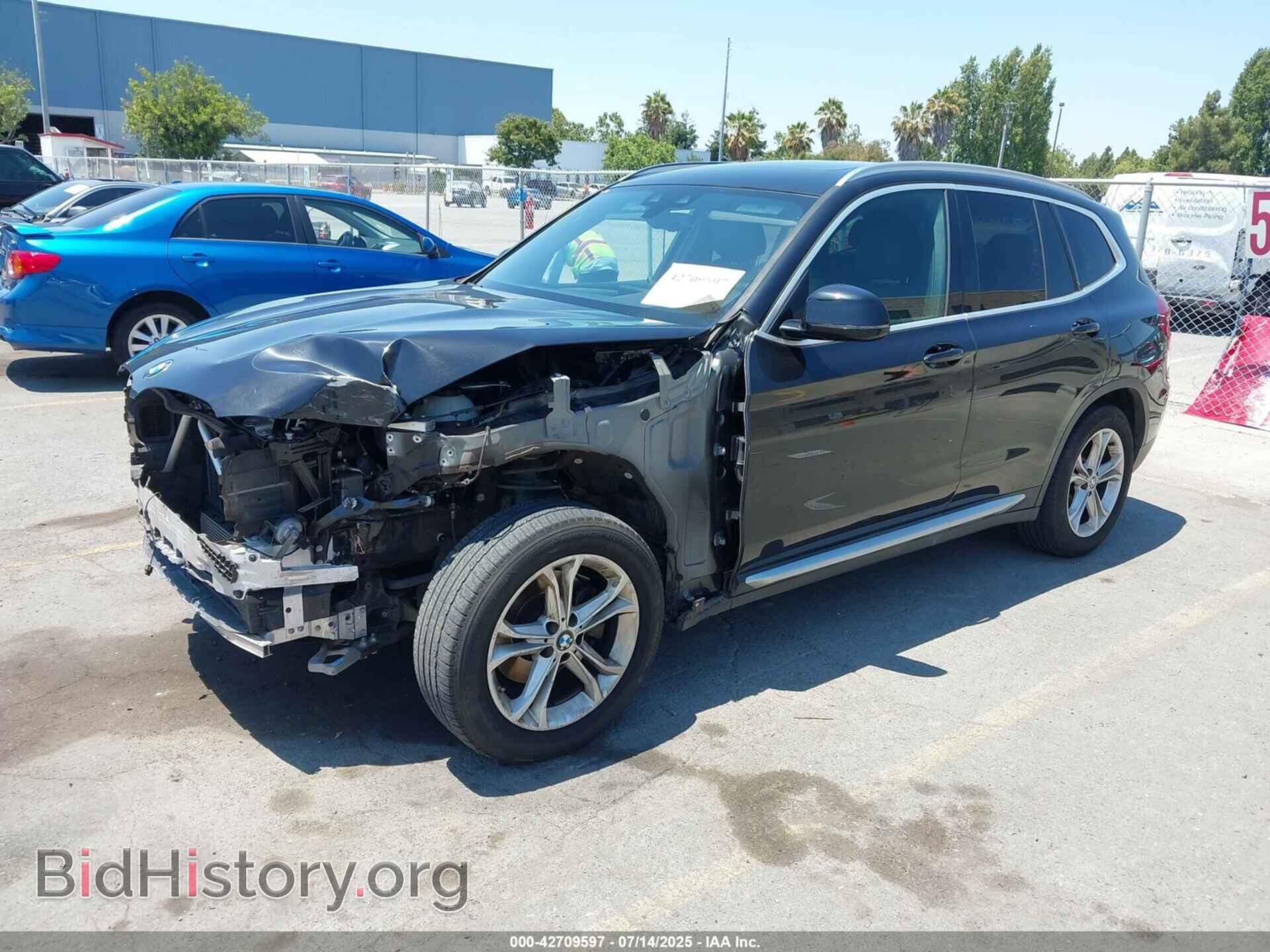 2021 BMW X3 - VIN: 5UXTY3C02M9G99444 - Фото 2