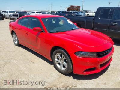 2019 Dodge CHARGER SXT RWD, красный — VIN 2C3CDXBG8KH615600, IAAI