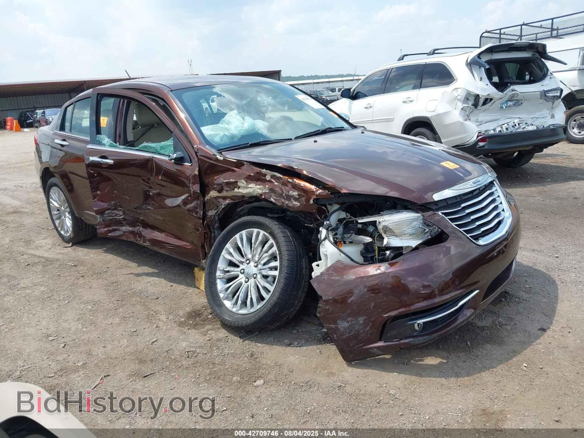Фотография 1C3CCBCG0CN221988 - CHRYSLER 200 2012