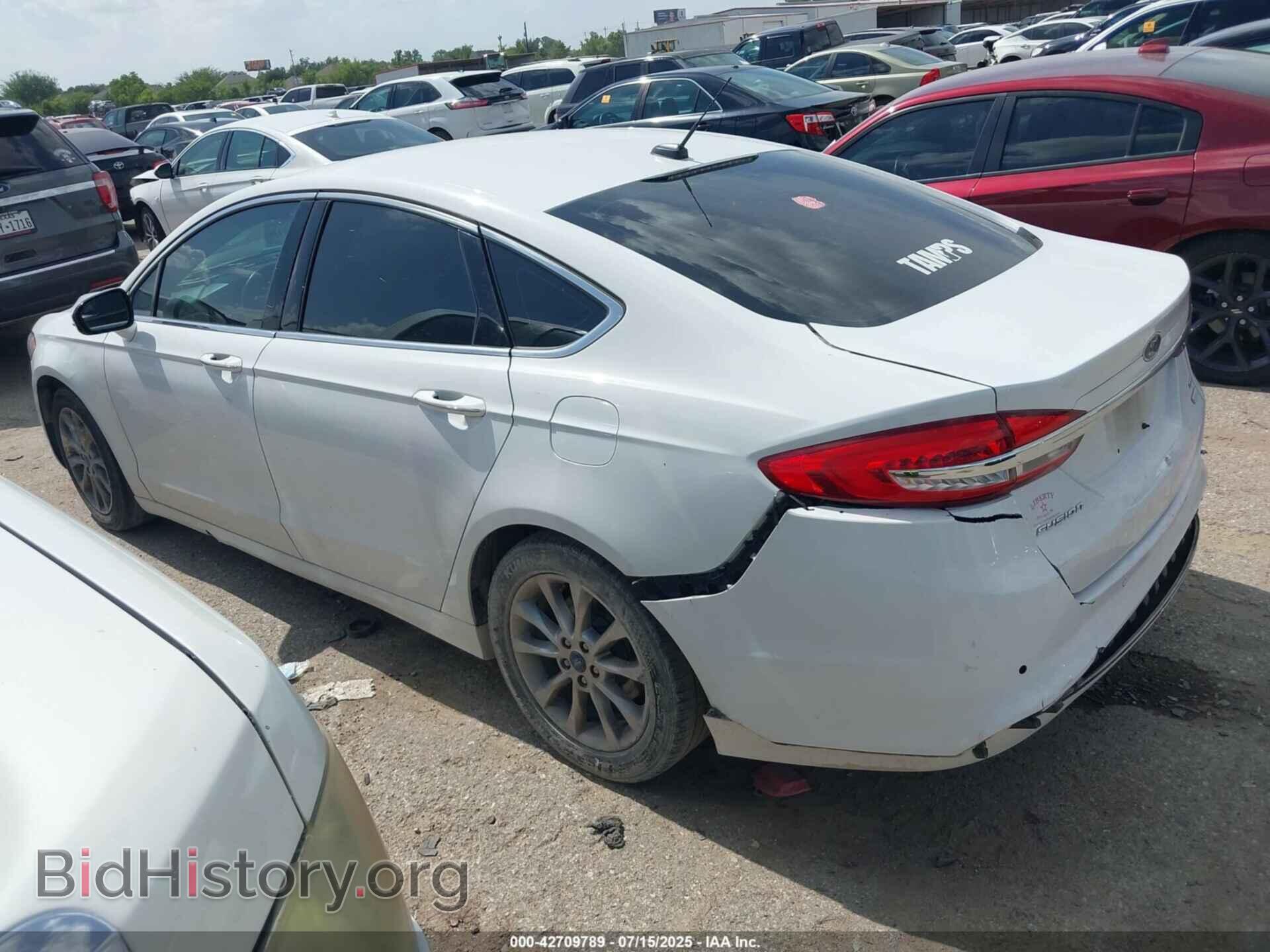 2017 FORD FUSION - VIN: 3FA6P0HD4HR337432 - Фото 3
