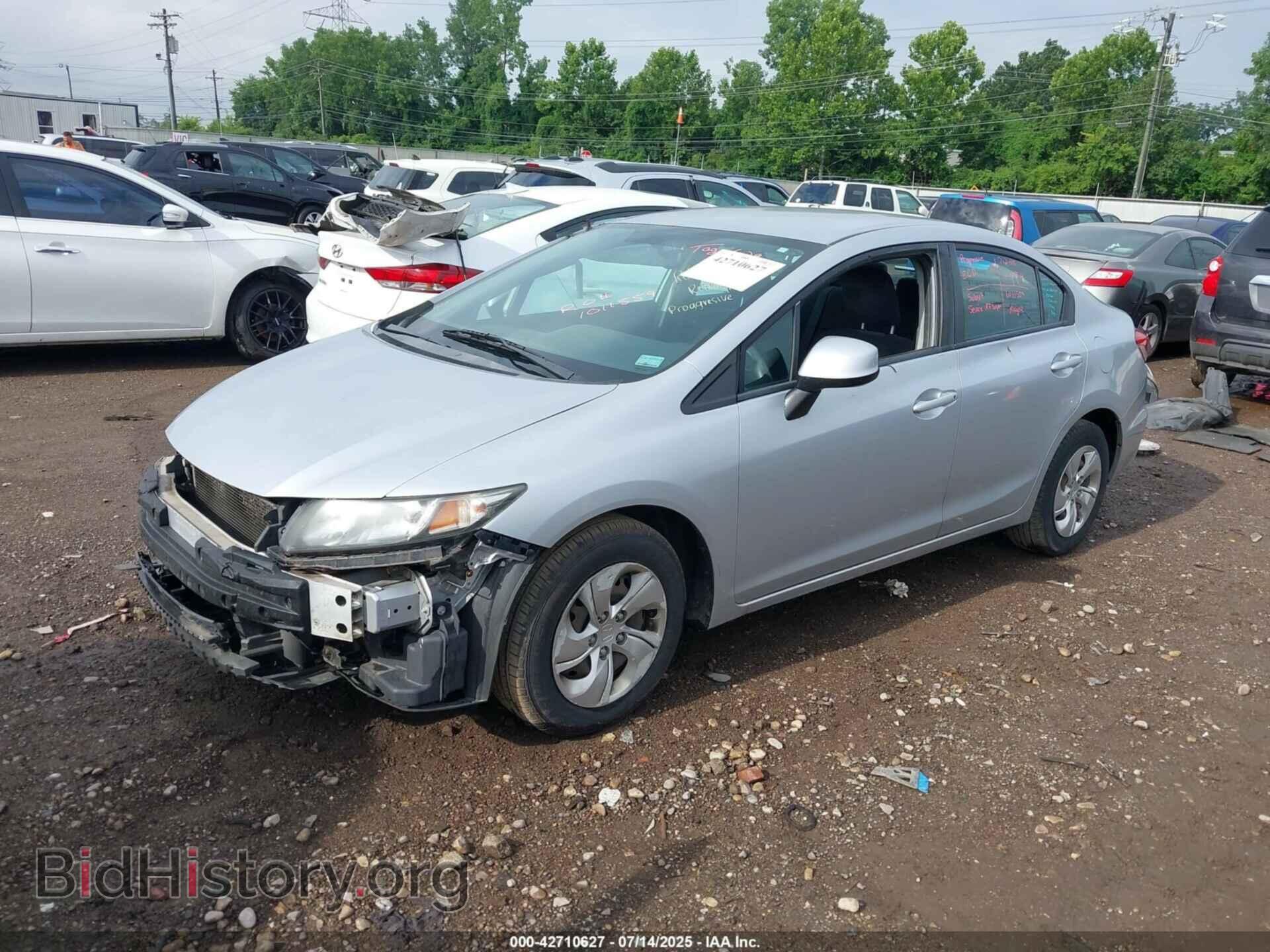 2013 HONDA CIVIC - VIN: 2HGFB2F58DH556840 - Фото 2