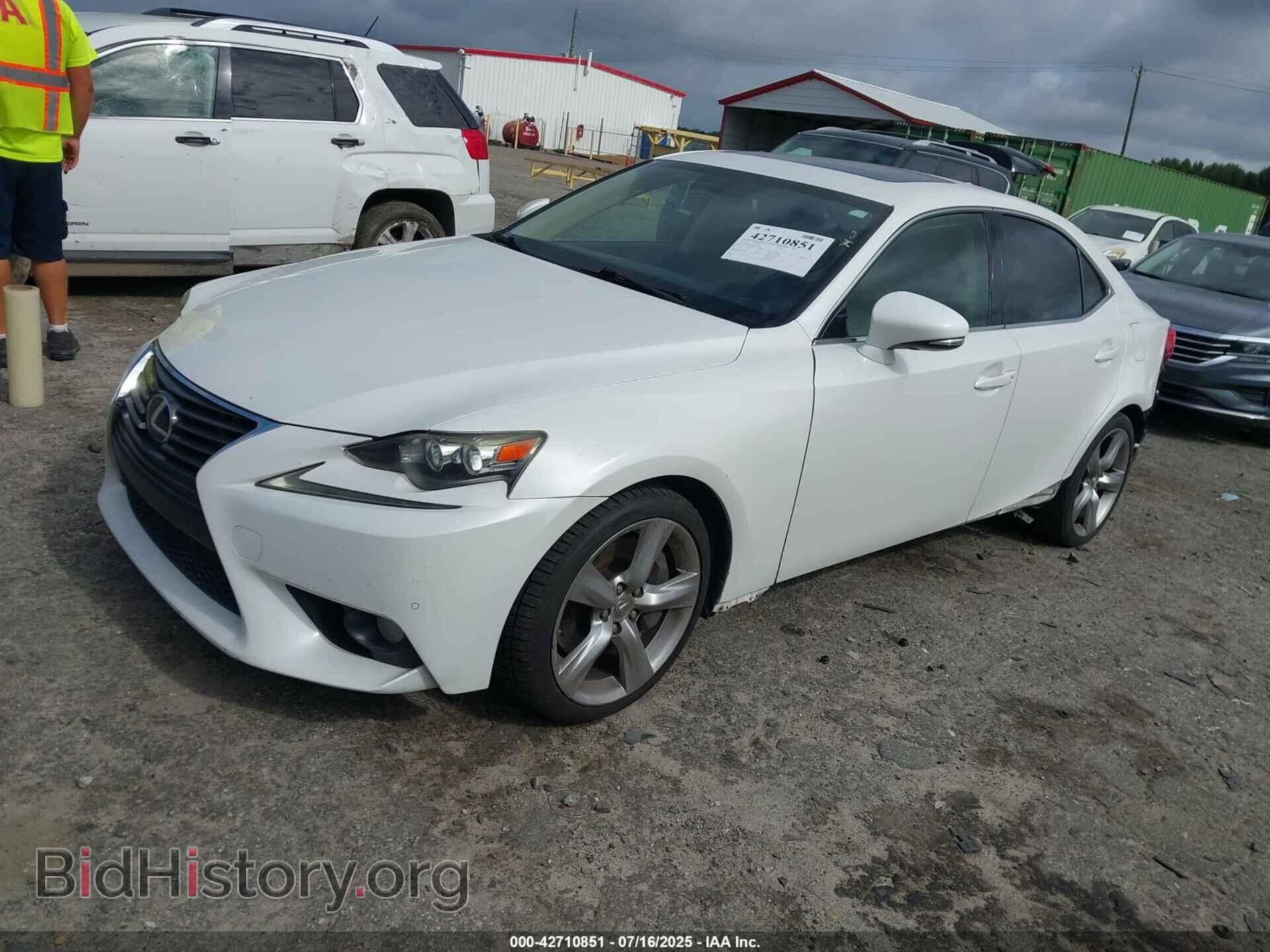 2014 LEXUS IS 350 - VIN: JTHBE1D26E5001237 - Фото 2