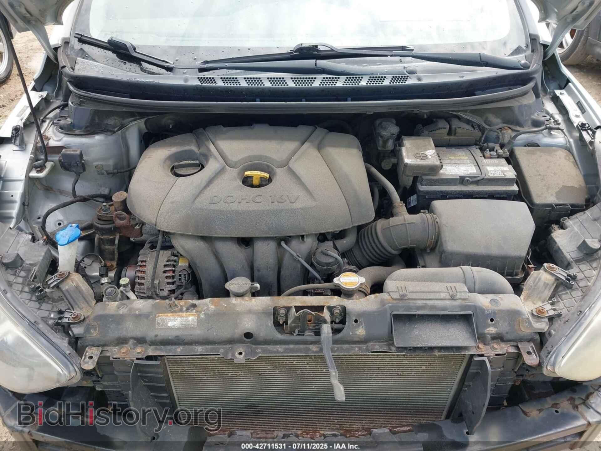 2012 HYUNDAI ELANTRA - VIN: 5NPDH4AE2CH072806 - Фото 10