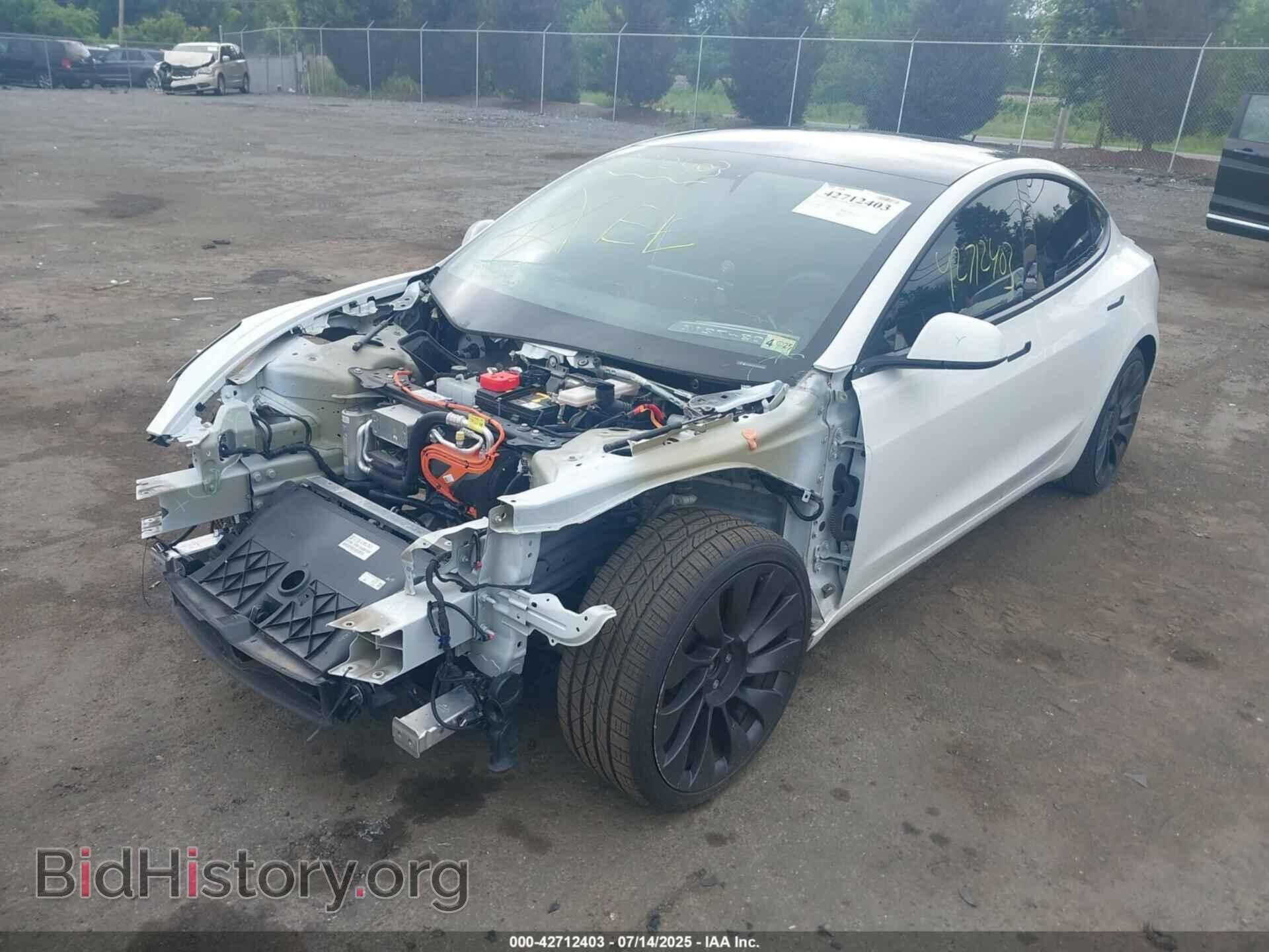 2021 TESLA MODEL 3 - VIN: 5YJ3E1EC0MF991036 - Photo 2