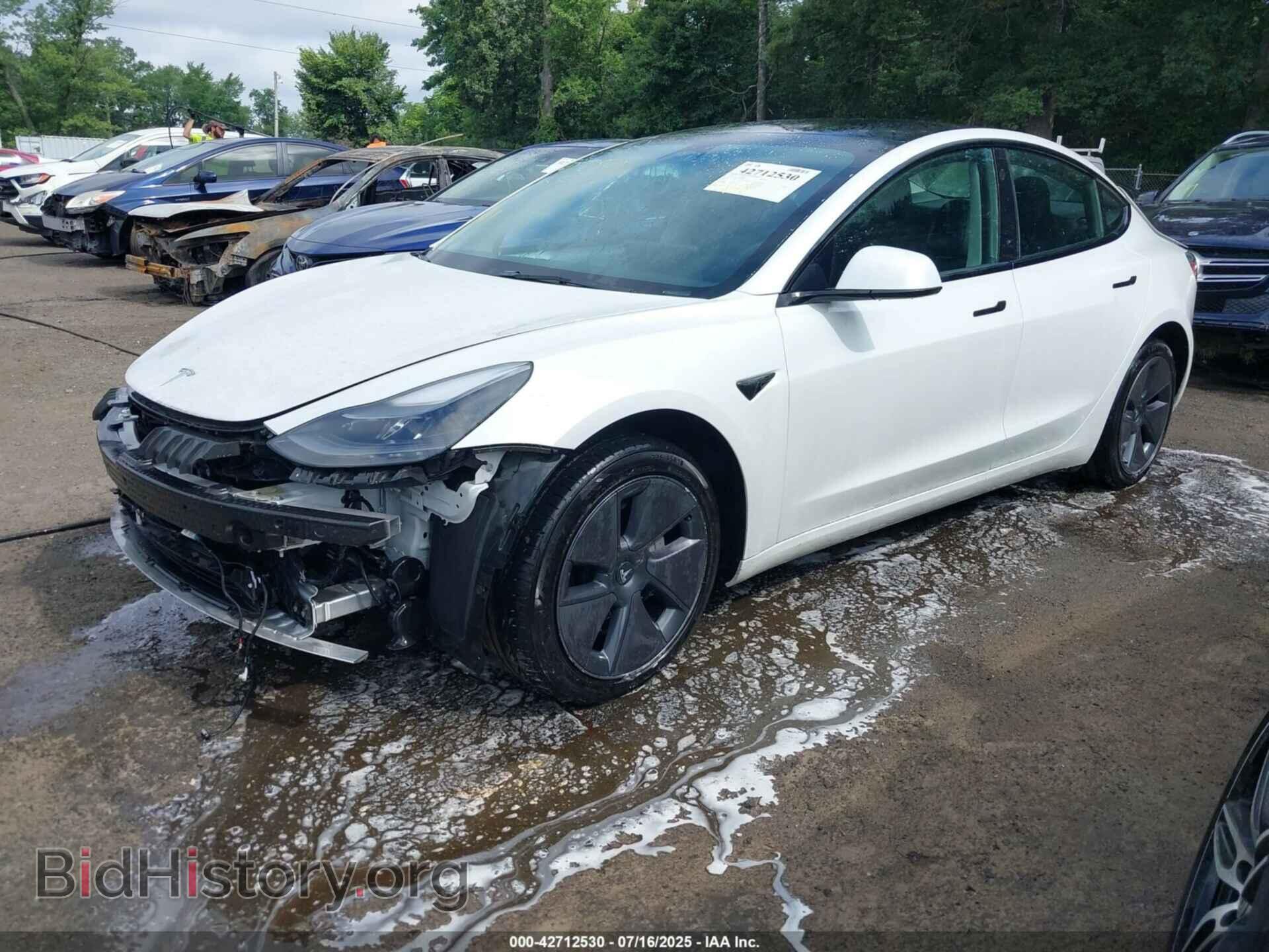2023 TESLA MODEL 3 - VIN: 5YJ3E1EA5PF482949 - Фото 2