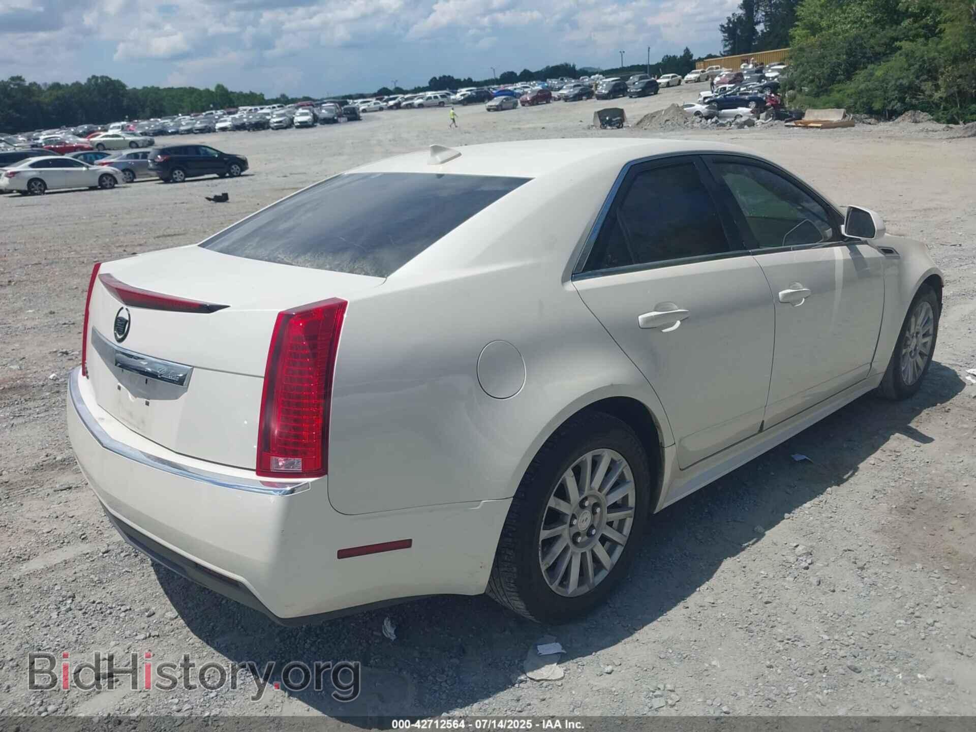 2012 CADILLAC CTS - VIN: 1G6DA5E5XC0138684 - Фото 4