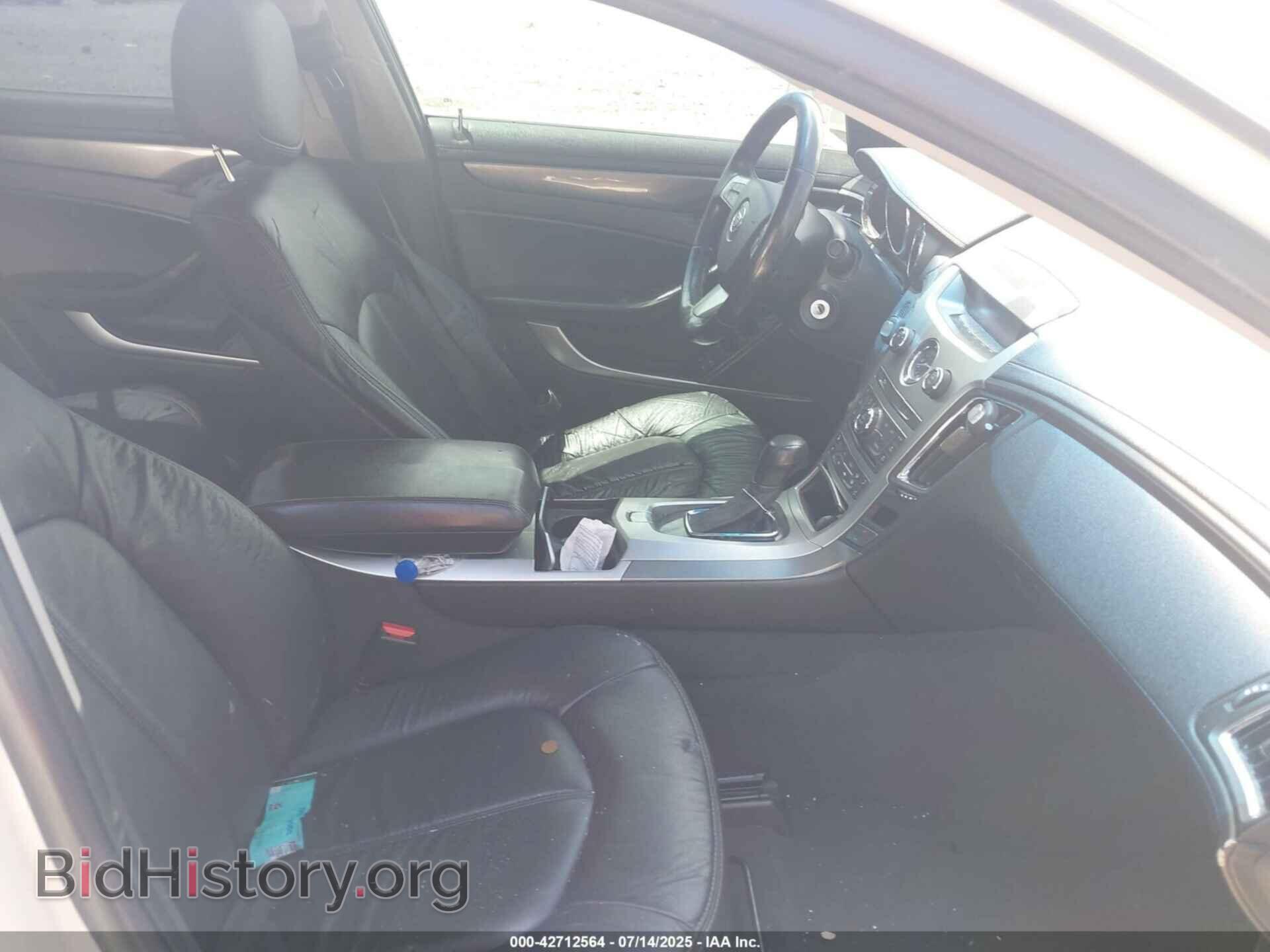 2012 CADILLAC CTS - VIN: 1G6DA5E5XC0138684 - Фото 5
