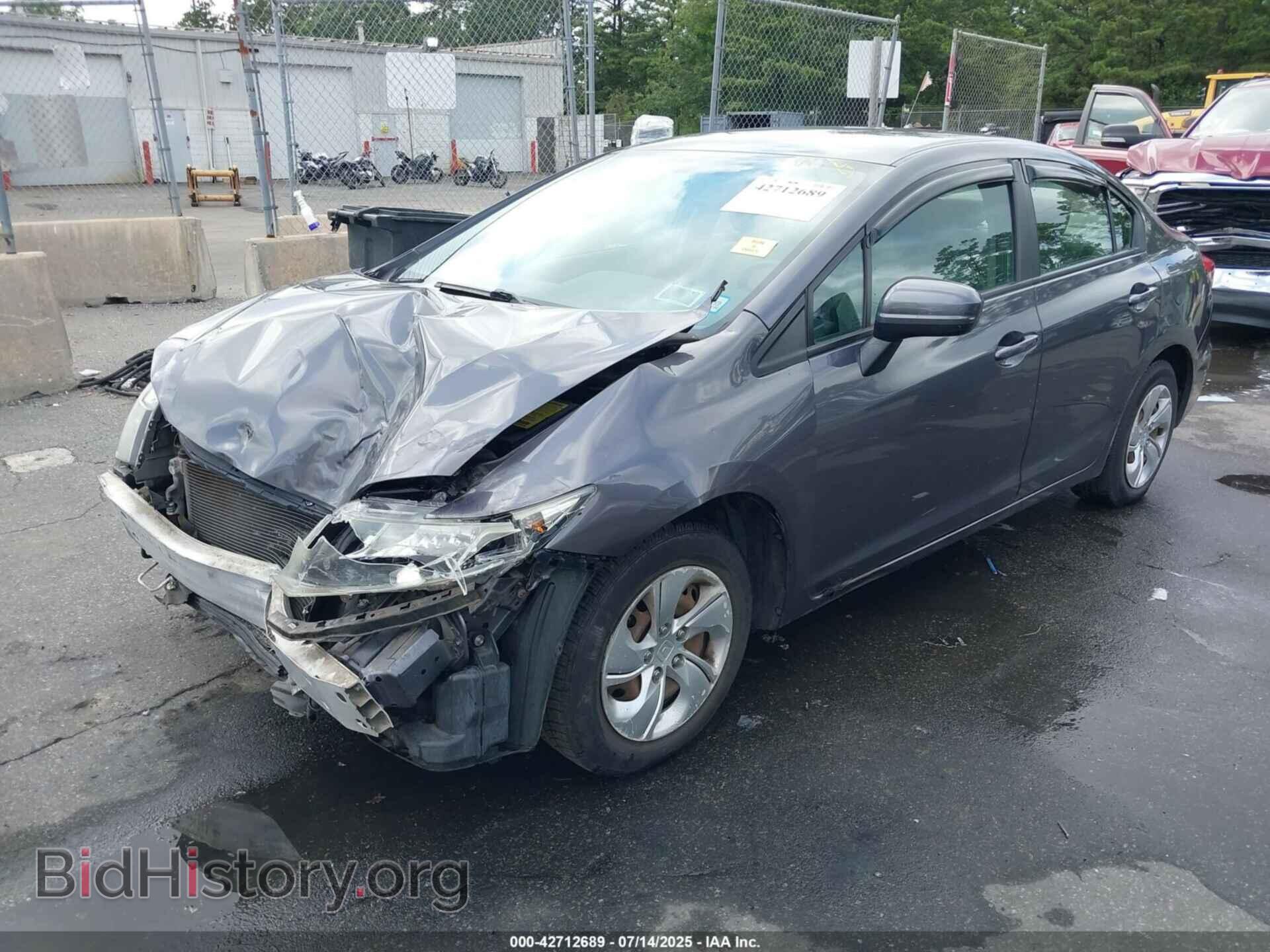2015 HONDA CIVIC - VIN: 19XFB2F56FE252063 - Фото 2