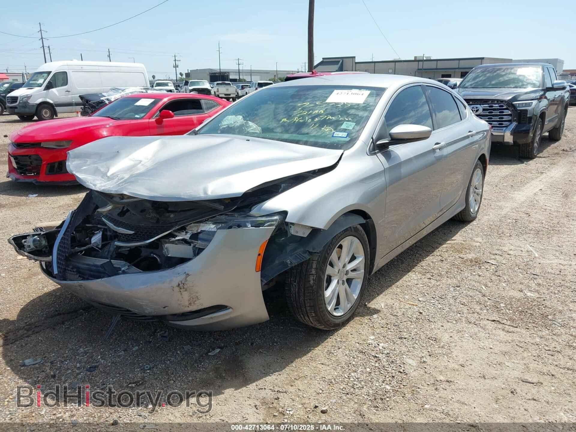 2016 CHRYSLER 200 - VIN: 1C3CCCFB2GN182719 - Фото 2