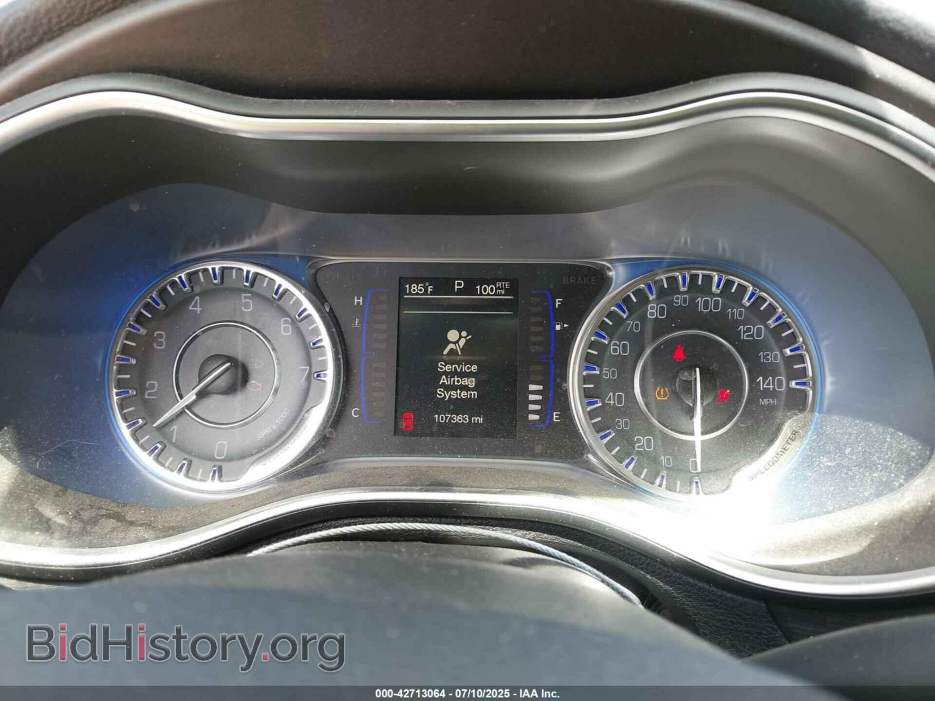 2016 CHRYSLER 200 - VIN: 1C3CCCFB2GN182719 - Фото 7