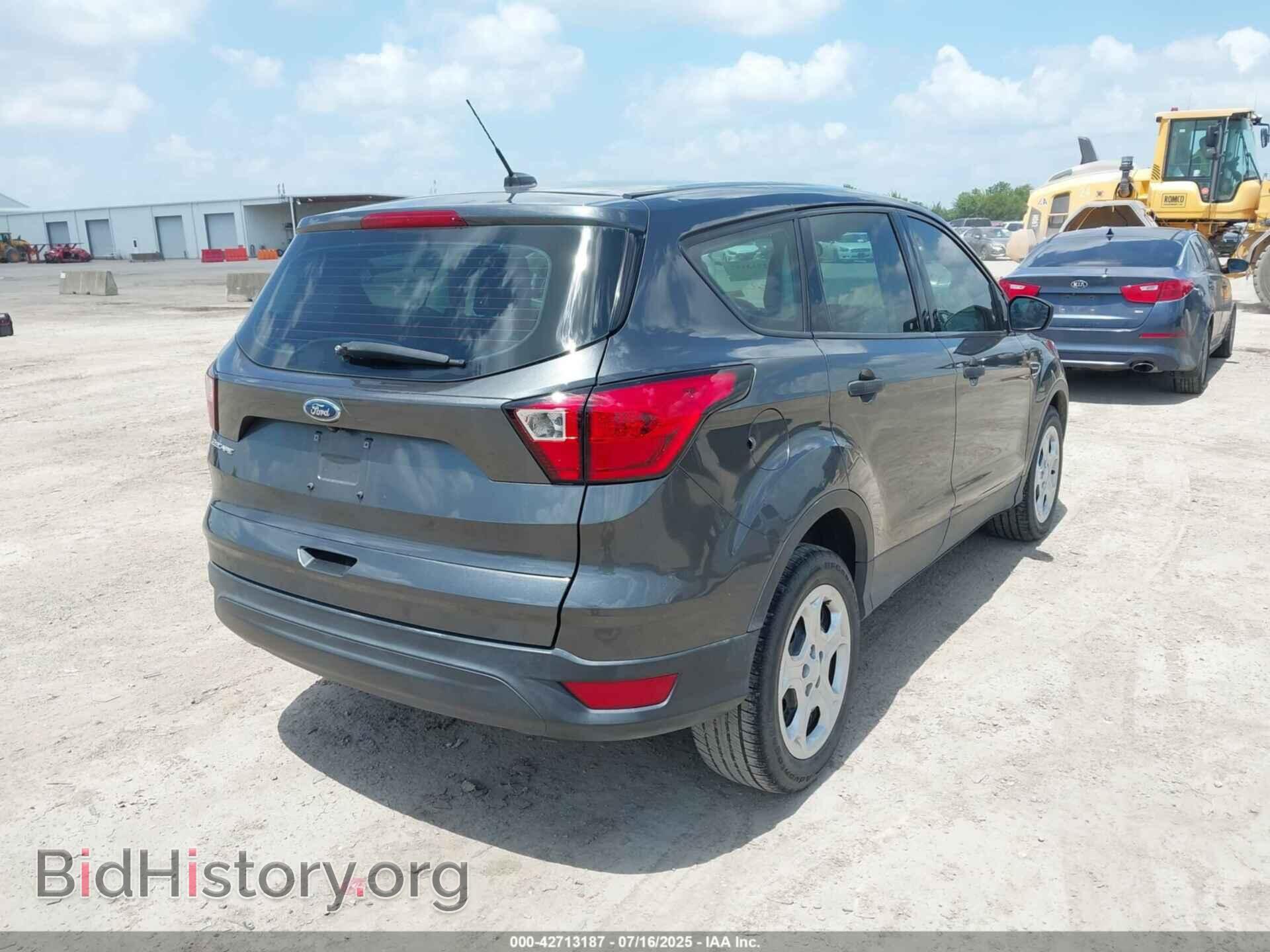 2019 FORD ESCAPE - VIN: 1FMCU0F73KUB26558 - Фото 4