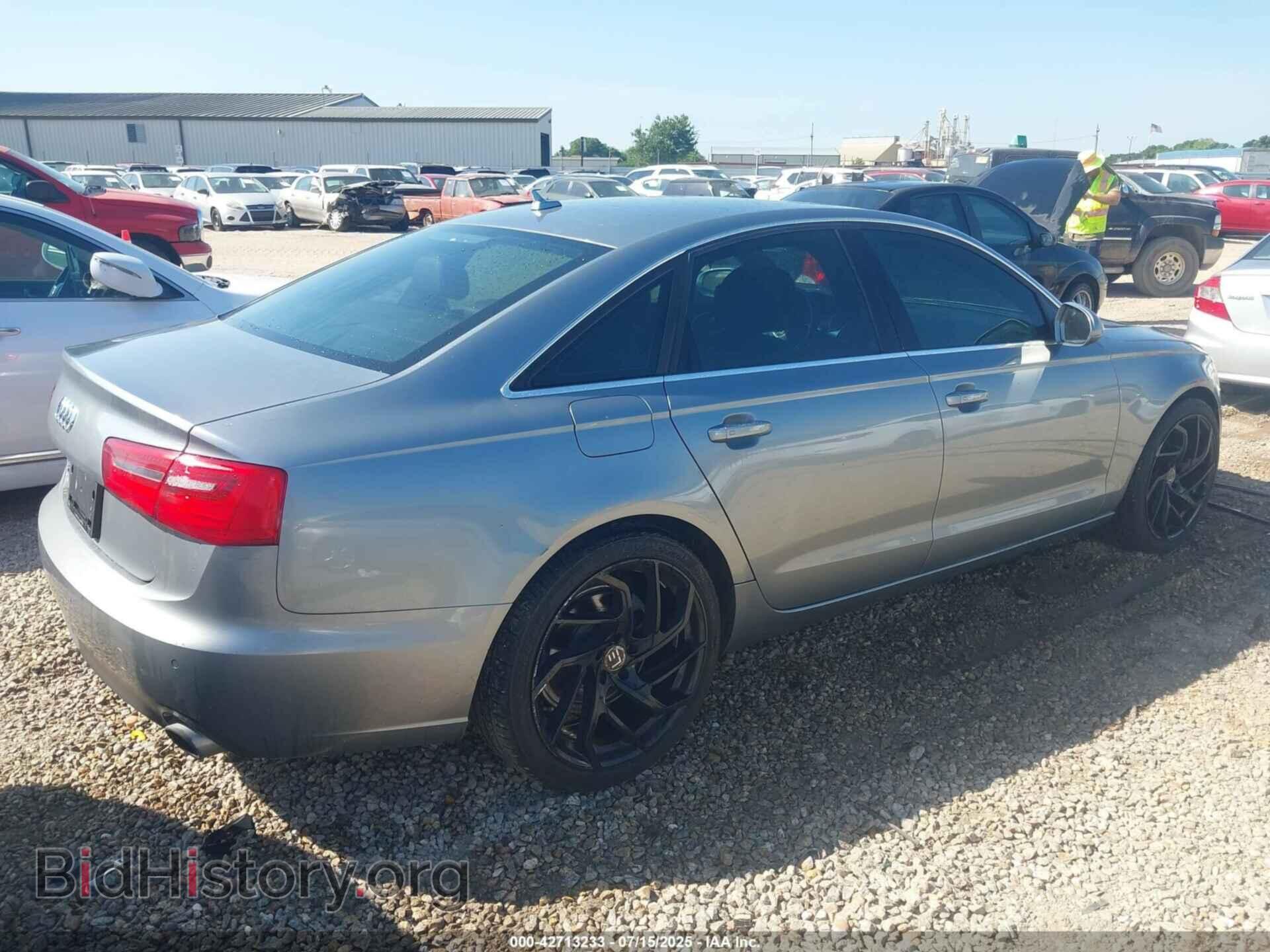 2013 AUDI A6 - VIN: WAUGFAFC7DN062473 - Фото 4