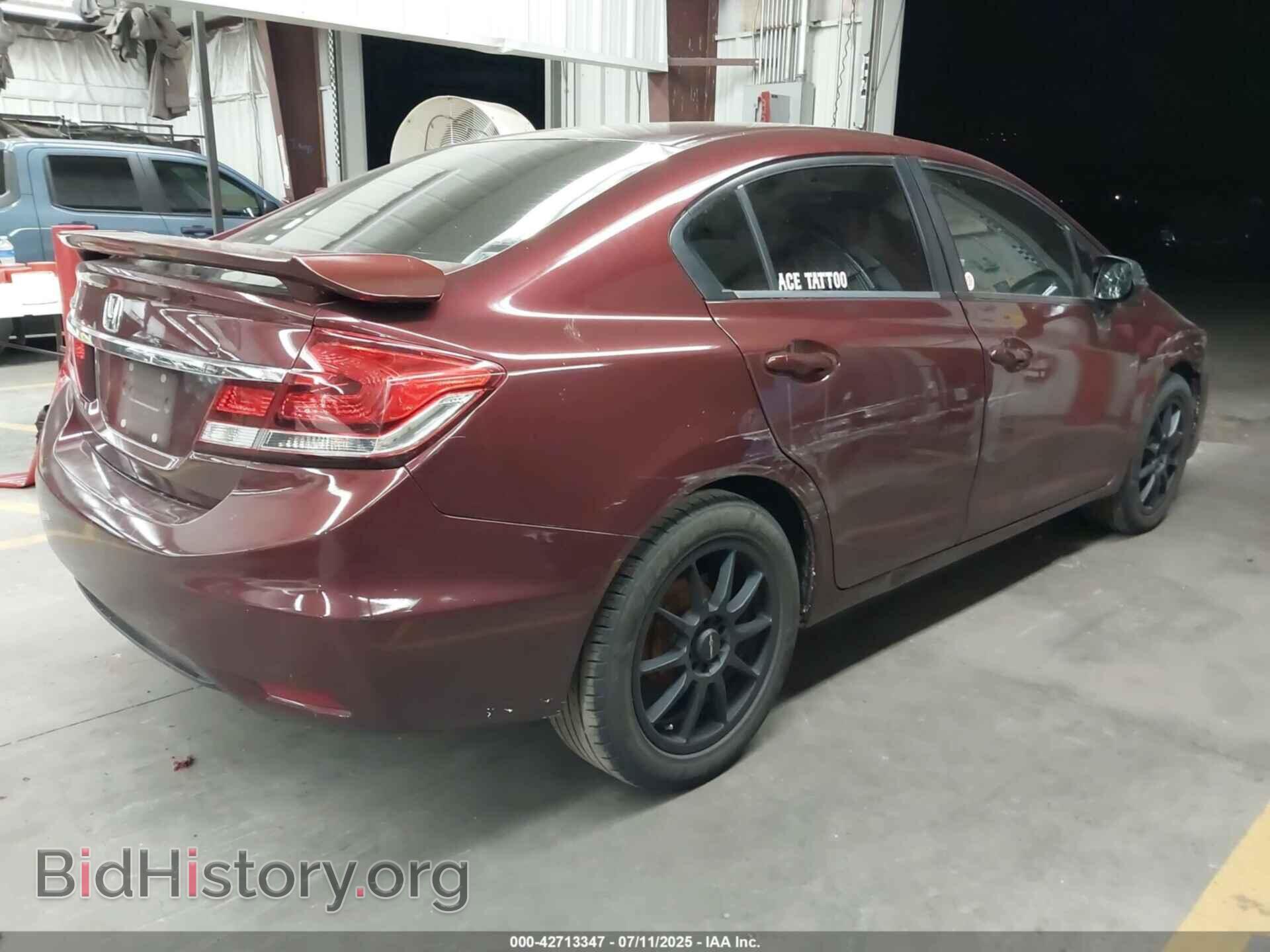 2013 HONDA CIVIC - VIN: 19XFB2F55DE045483 - Фото 4