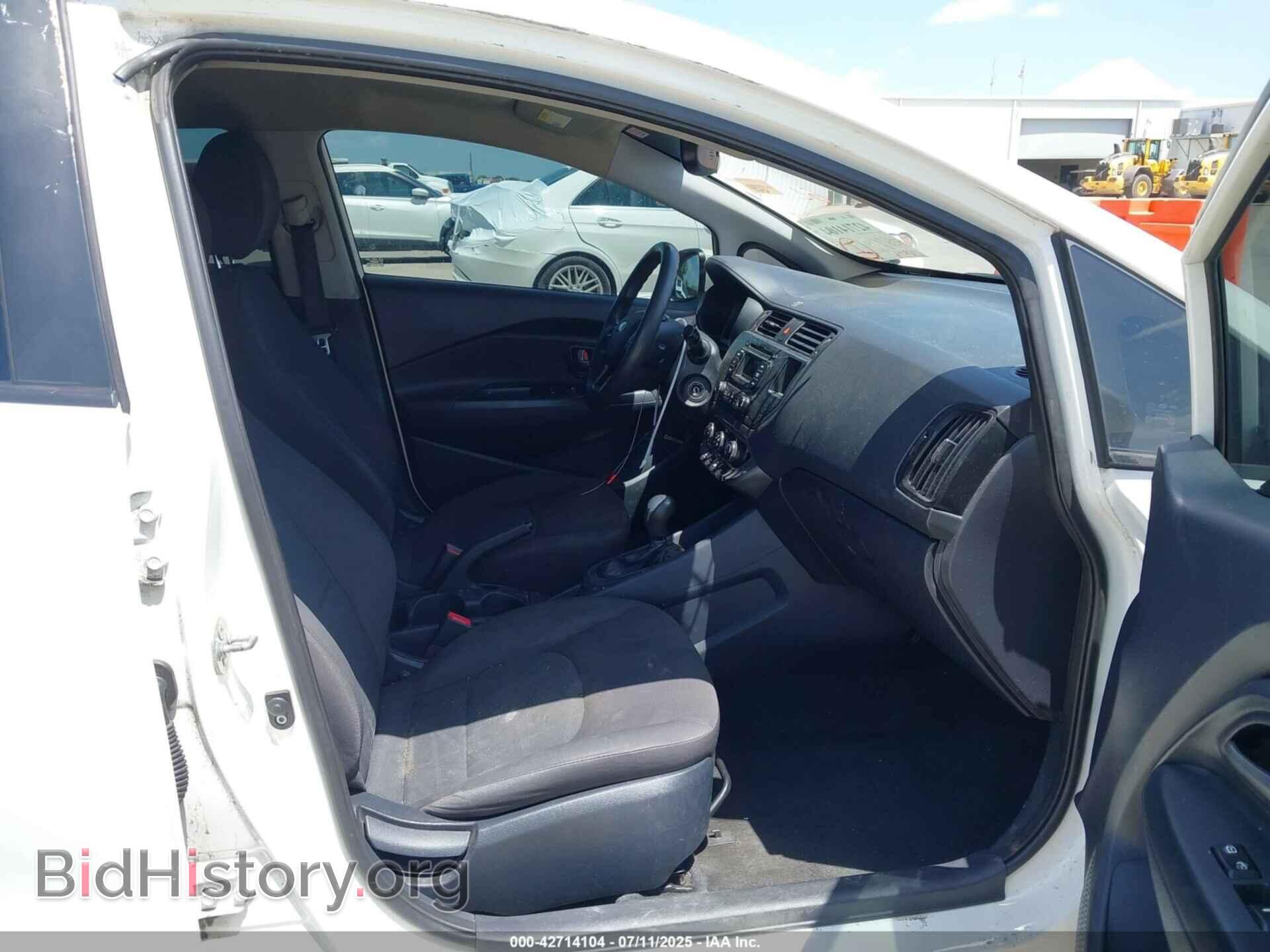 2013 KIA RIO - VIN: KNADM4A31D6297639 - Фото 5