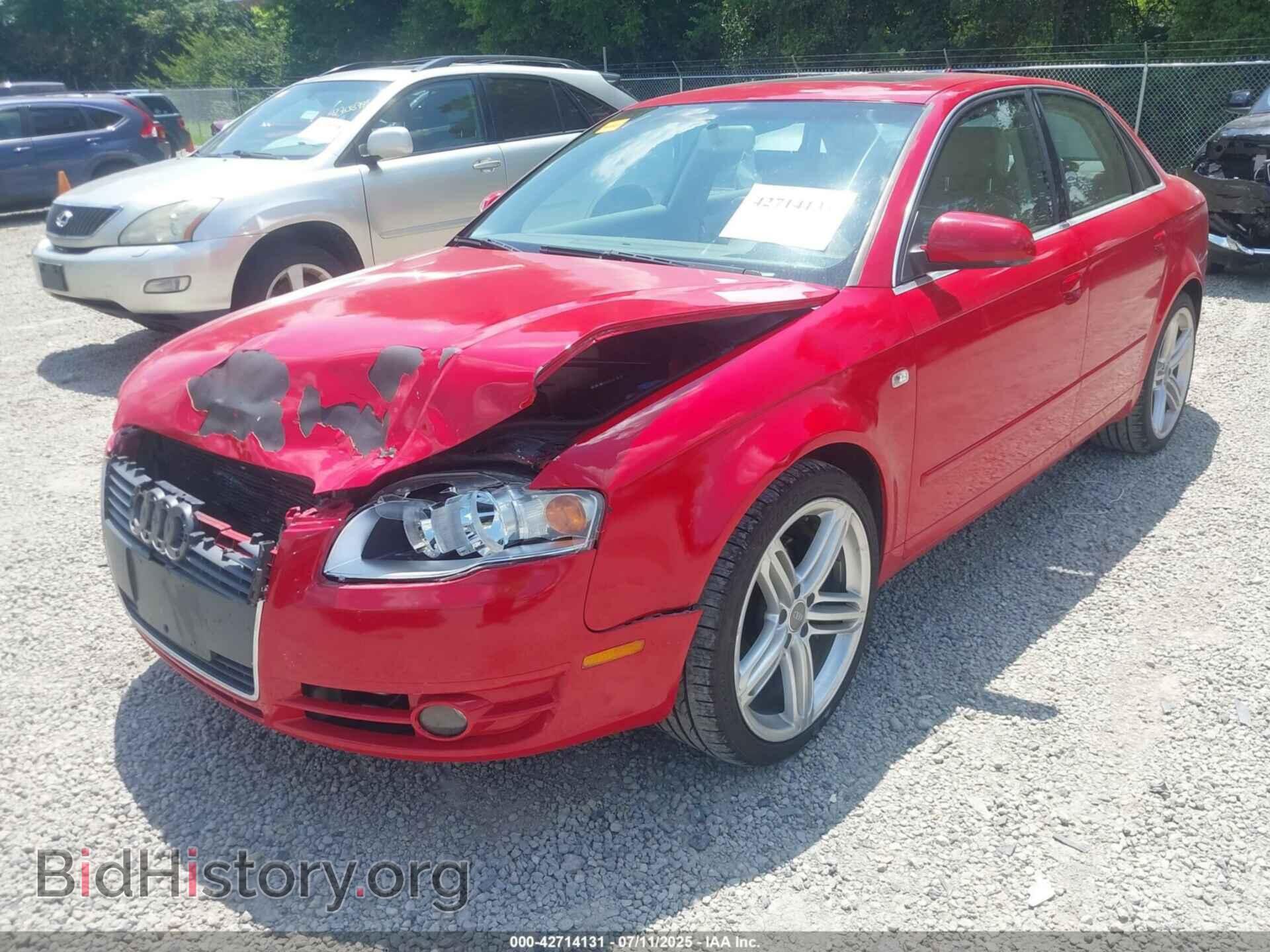 2006 AUDI A4 - VIN: WAUAF78E16A243750 - Фото 2