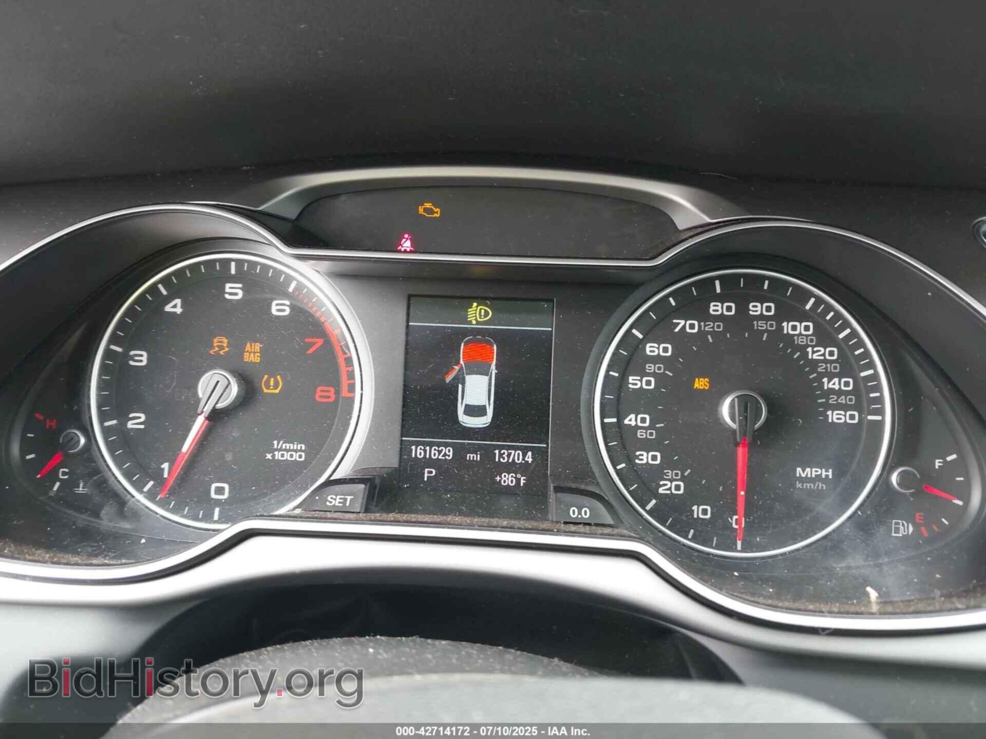 2013 AUDI A4 - VIN: WAUFFAFL4DN027143 - Фото 7