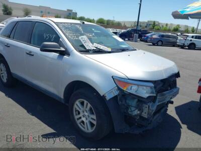 2013 Ford EDGE SE, серебристый — VIN 2FMDK3GC9DBA60615, IAAI