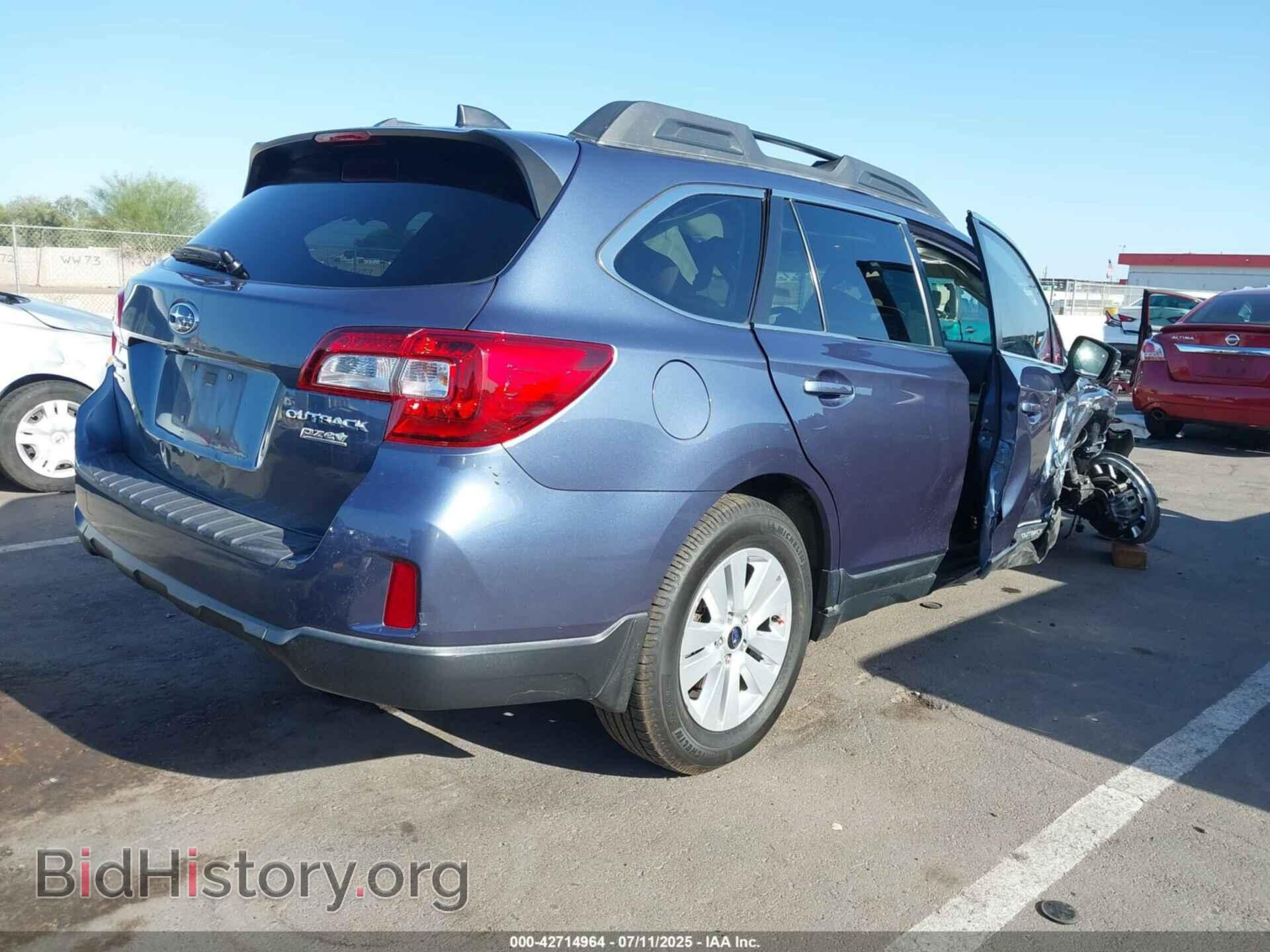 2017 SUBARU OUTBACK - VIN: 4S4BSAHCXH3235664 - Фото 4