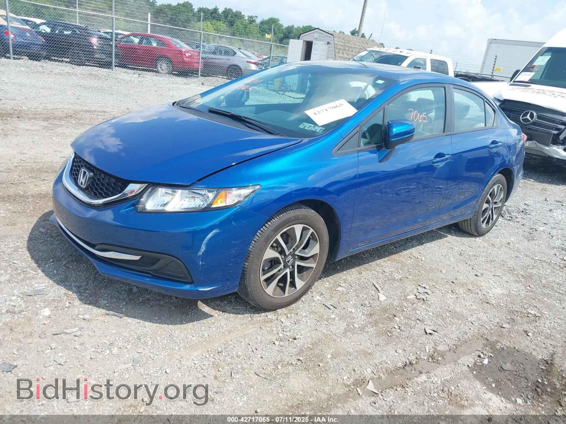 2014 HONDA CIVIC - VIN: 19XFB2F87EE254252 - Фото 2