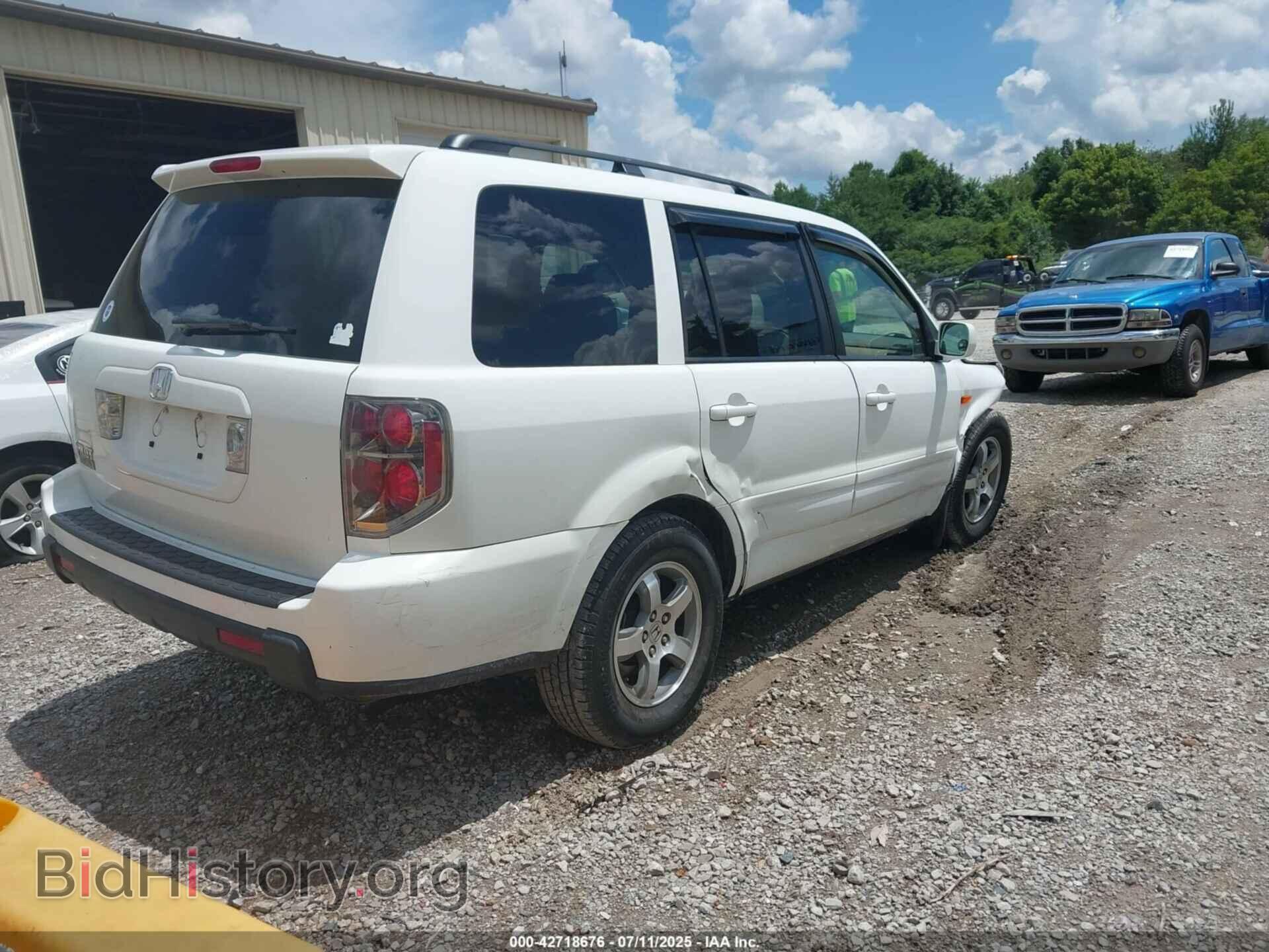 2007 HONDA PILOT - VIN: 5FNYF28537B033017 - Фото 4